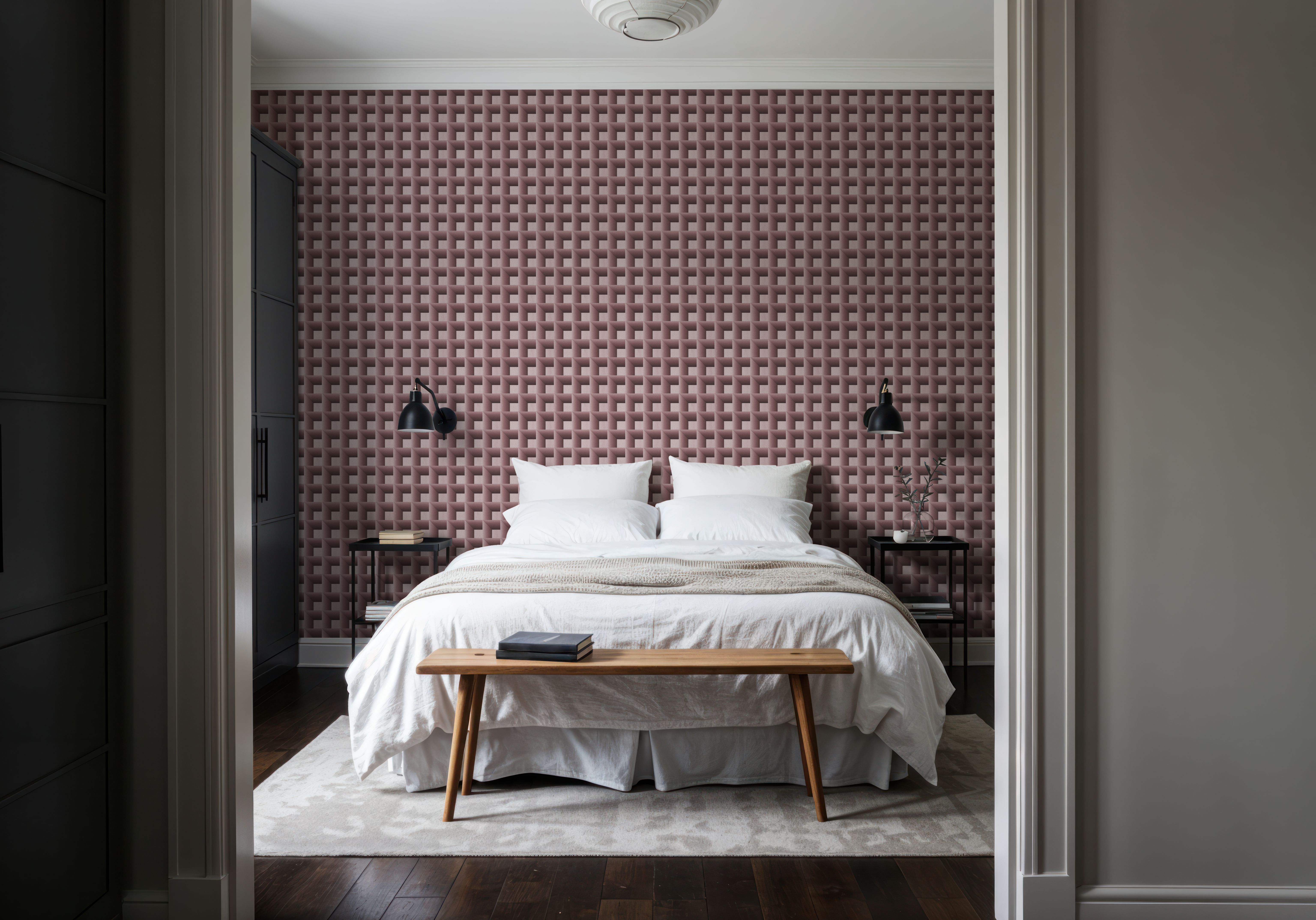 Decorative Cubes, Rose