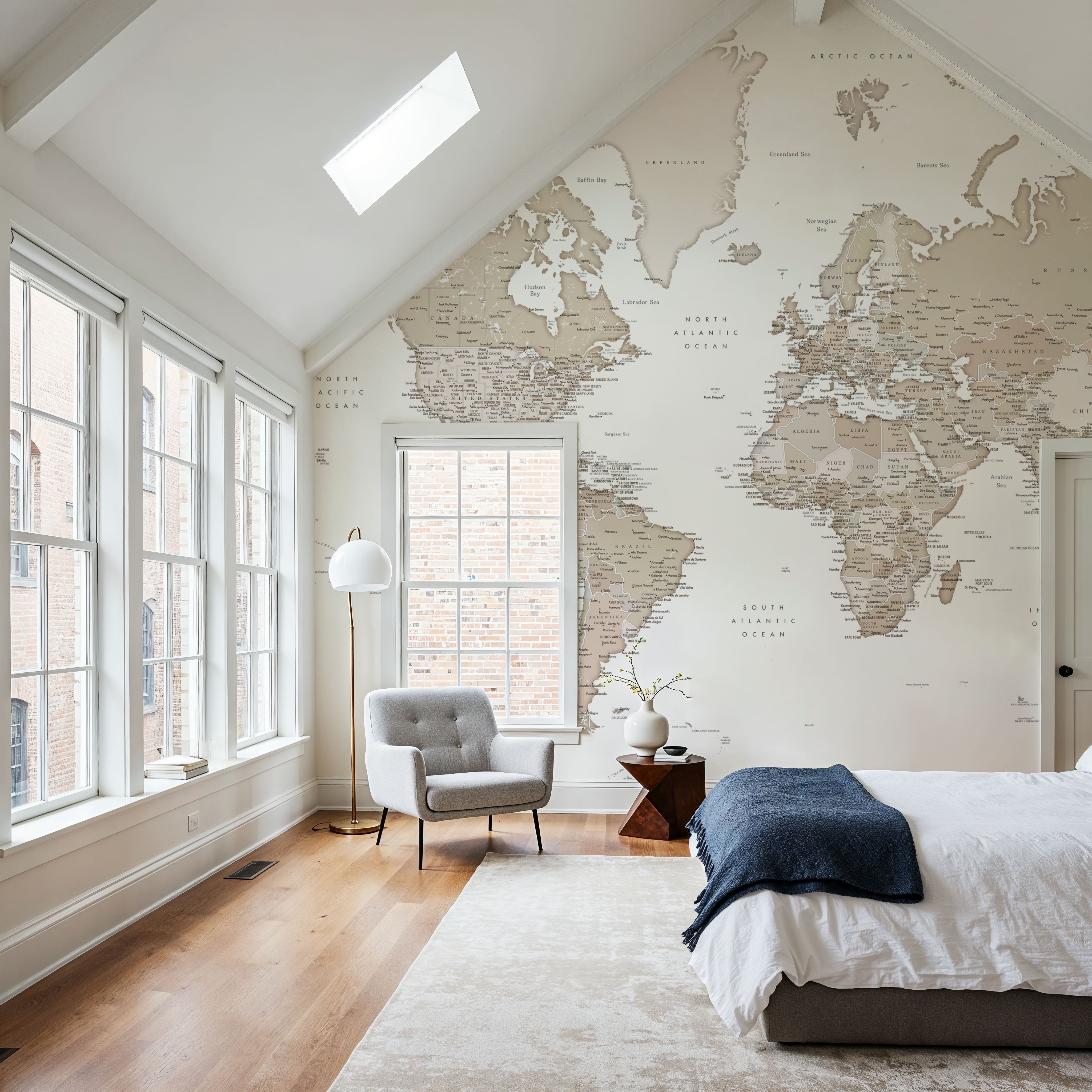 World Map Cities - Louie