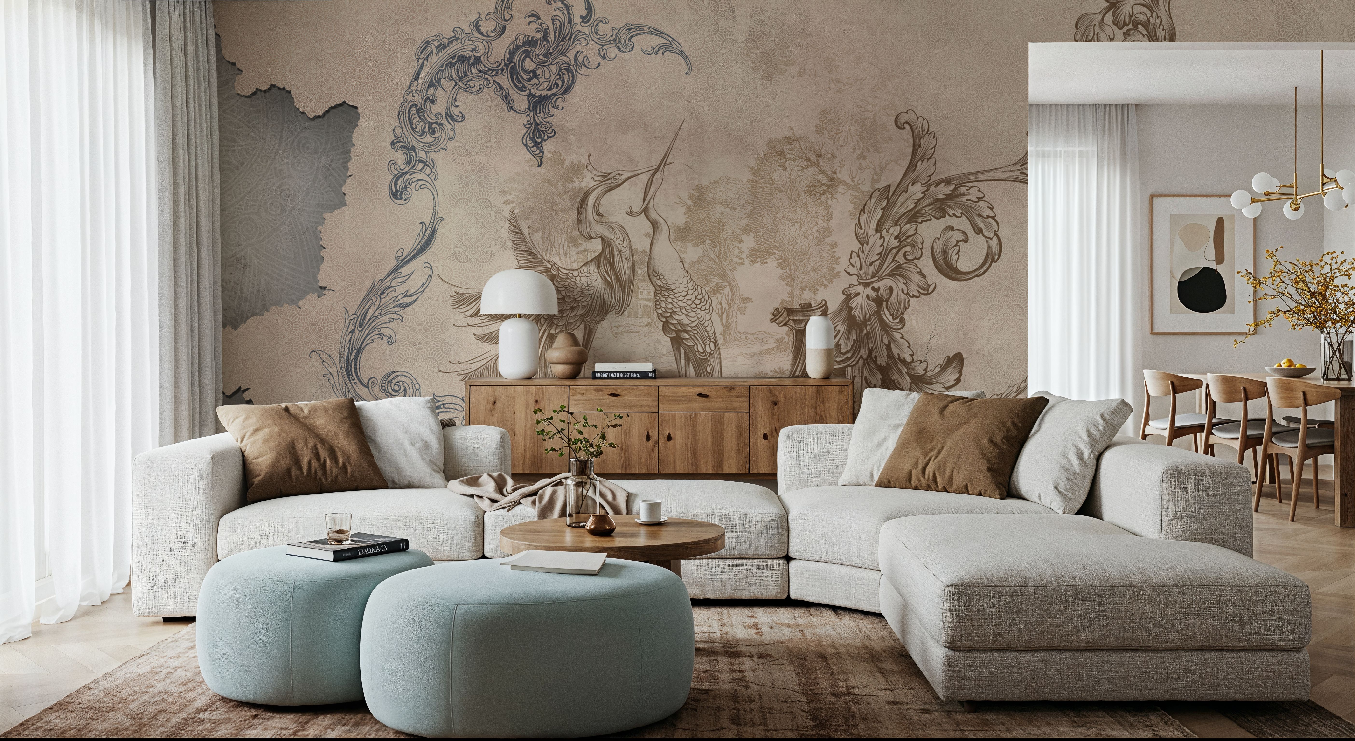 Retro Shield, Wallpaper