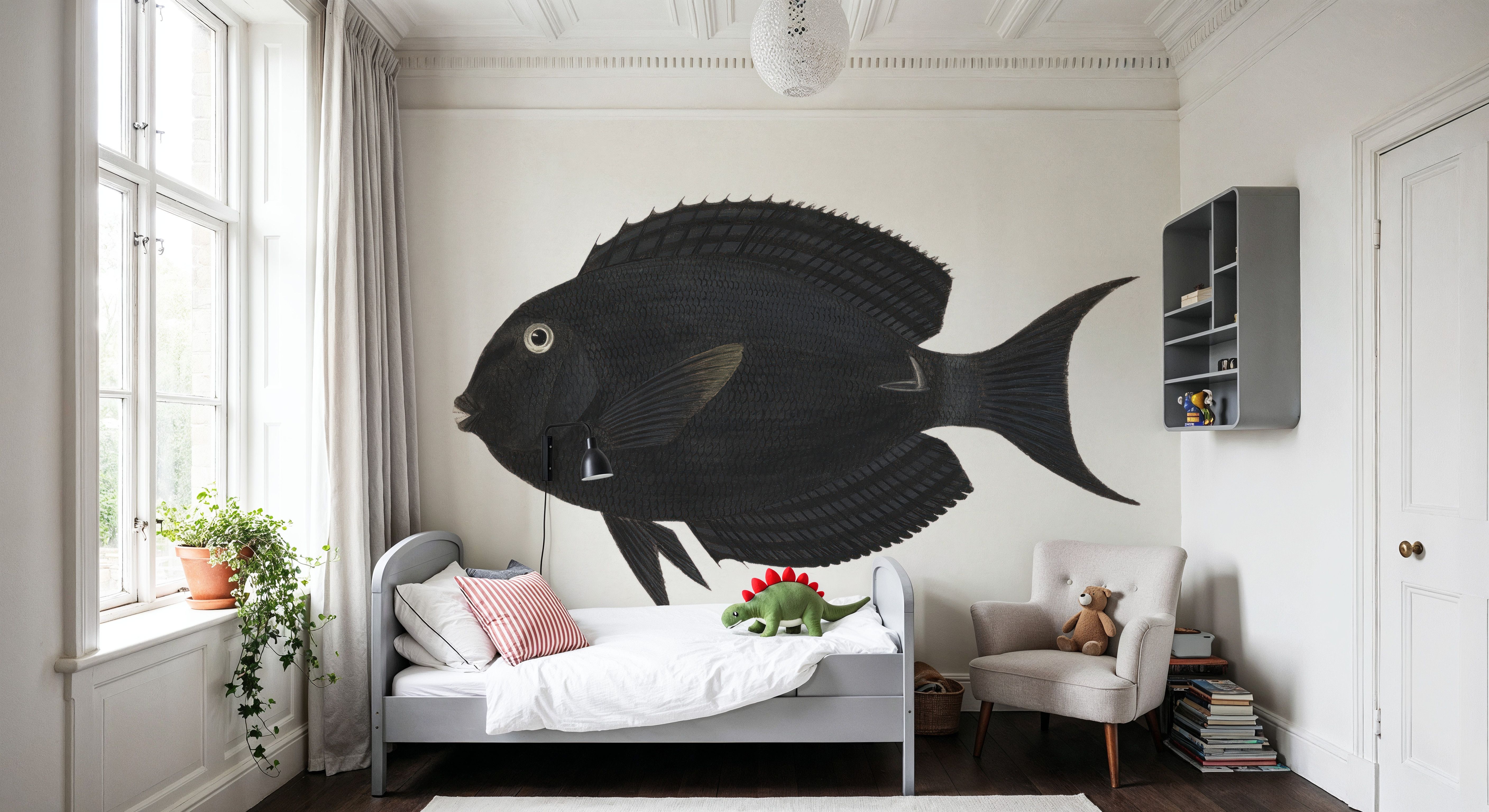 Black Surgeonfish, Tapet