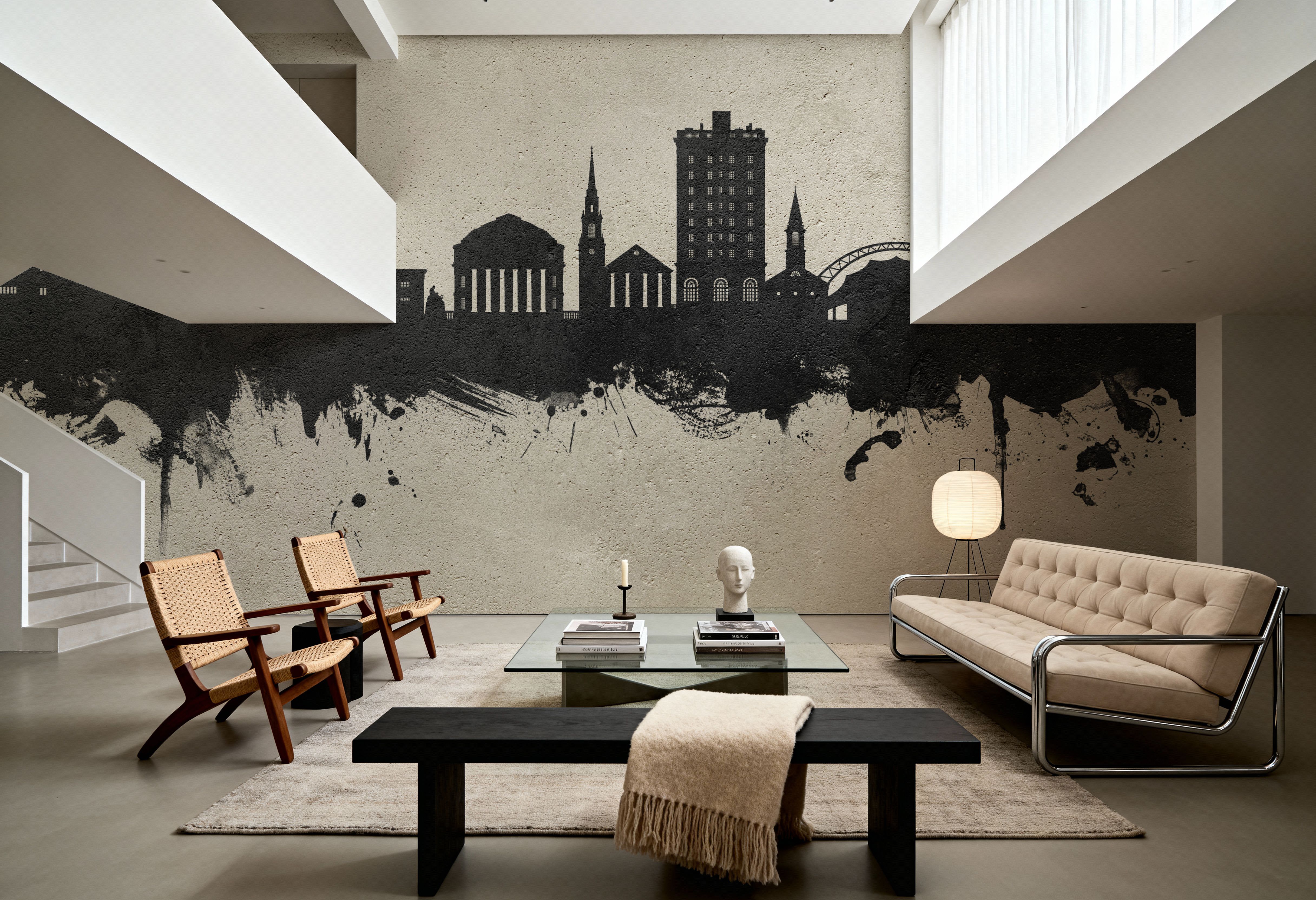 Charlottesville Virginia Skyline Concrete