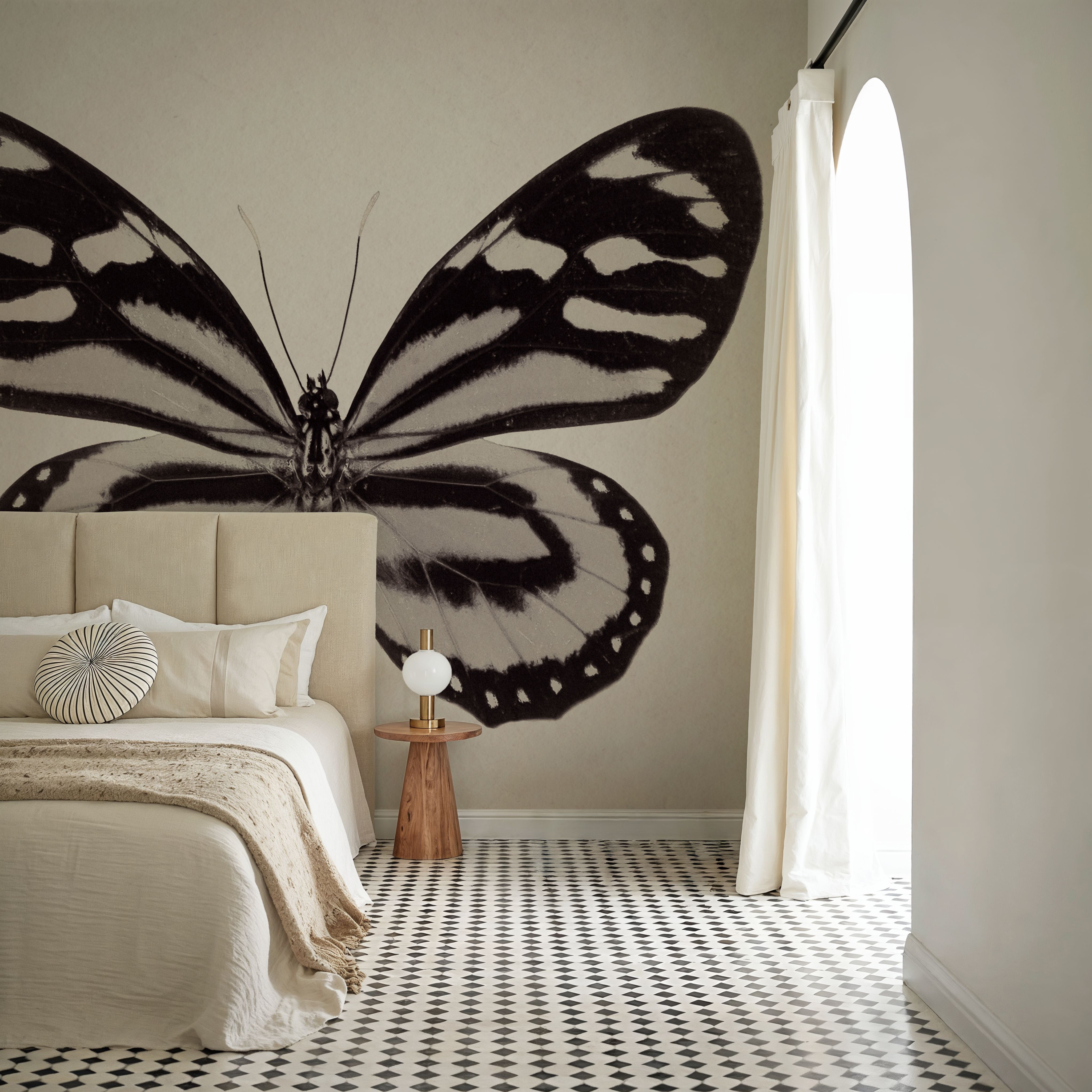 Butterfly VIII Gray