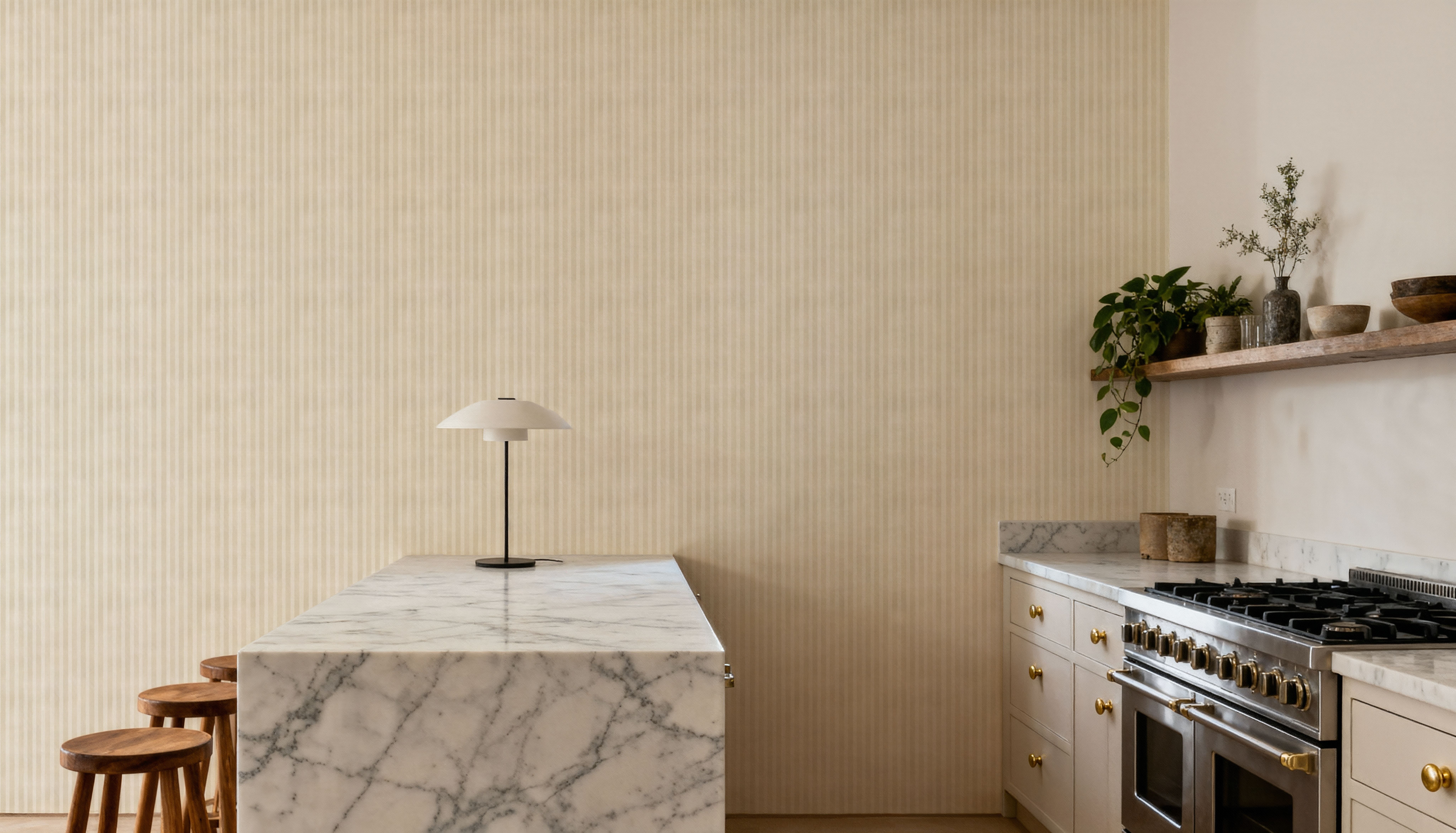 Seeing Stripes Beige Beige