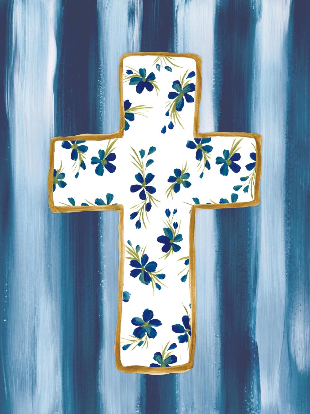 Floral Cross II