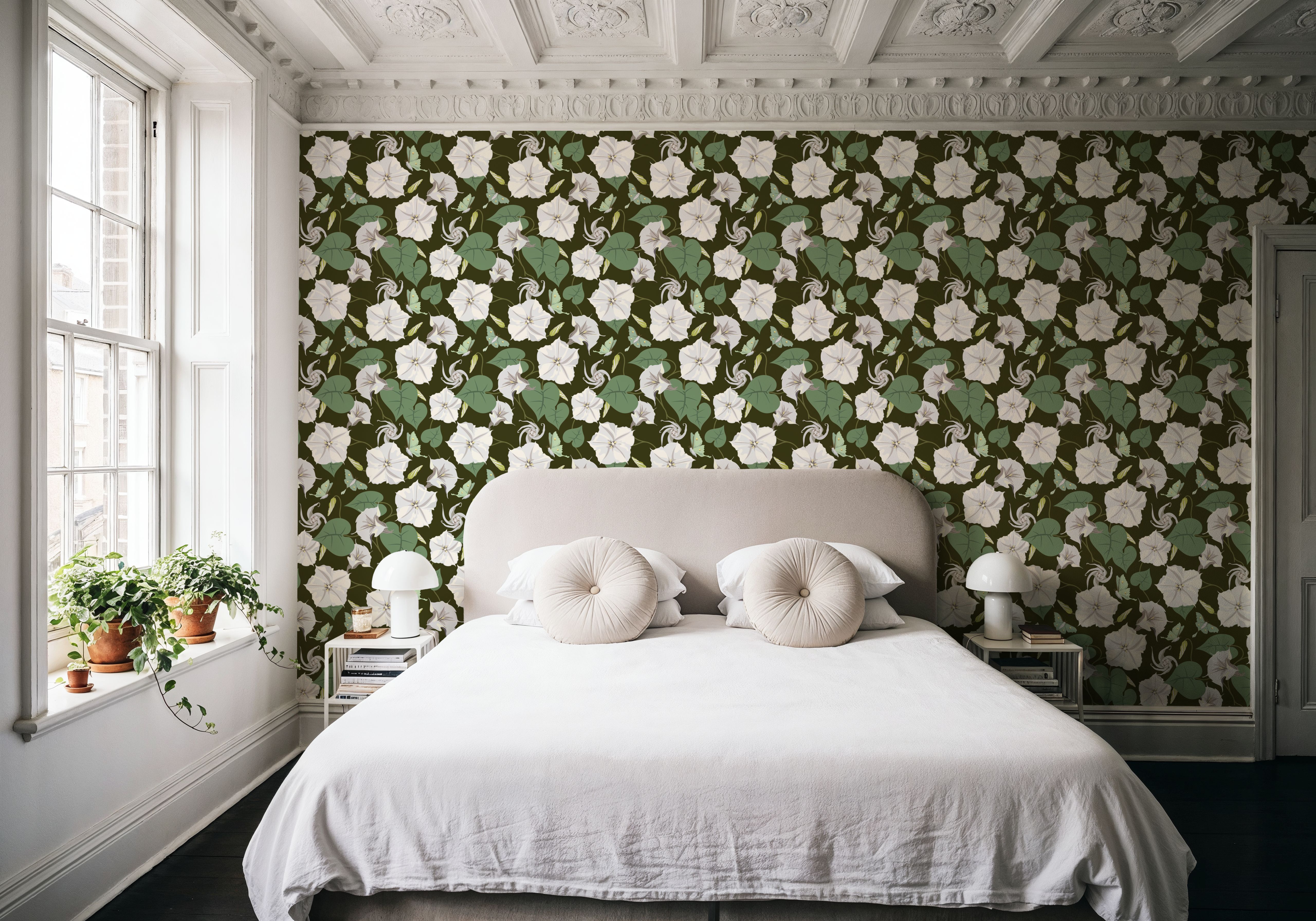 Moon Vine, Olive Green