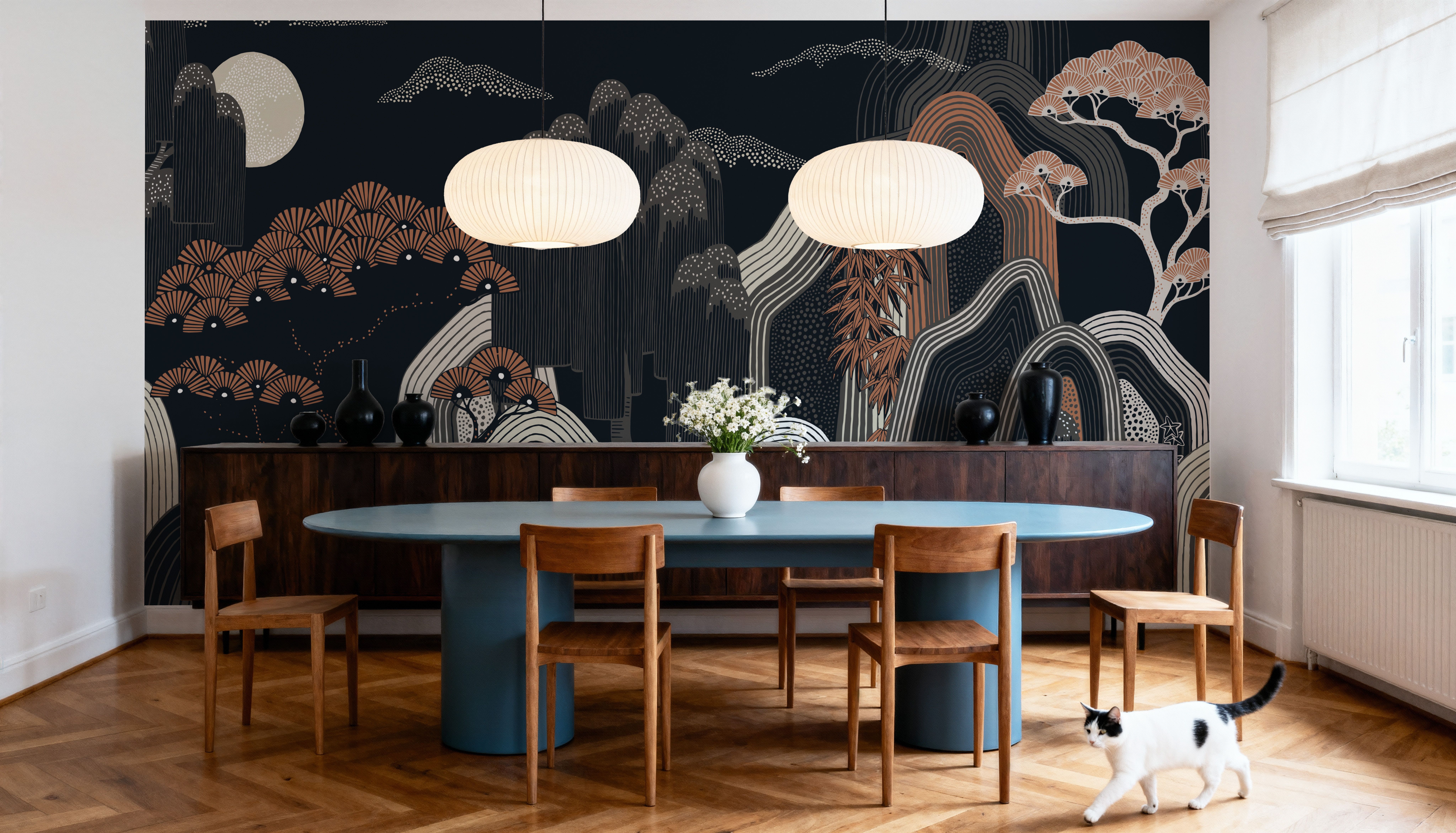 Whispers of the Mountain, Midnight, Wallpaper