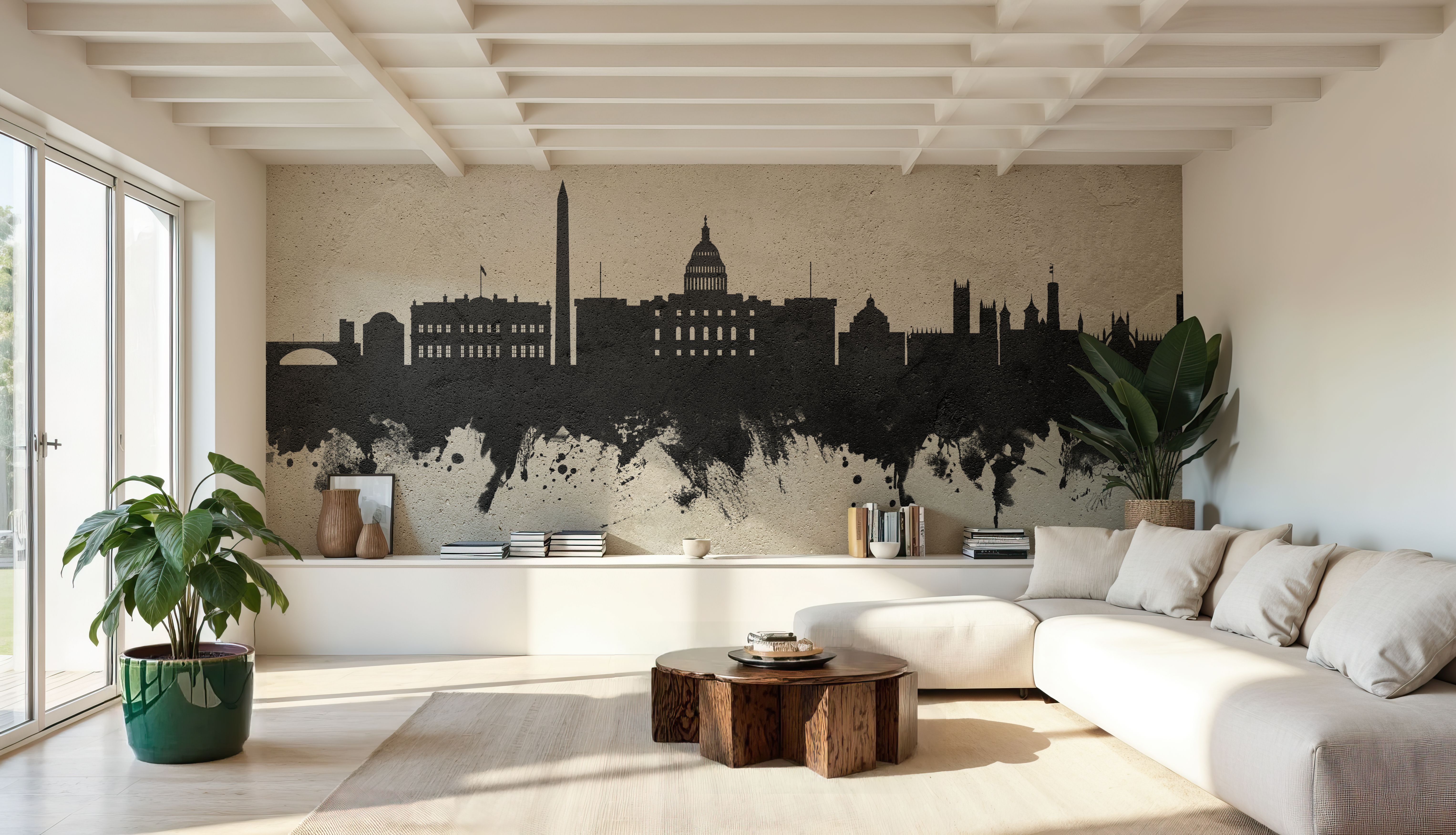 Washington DC Skyline Concrete