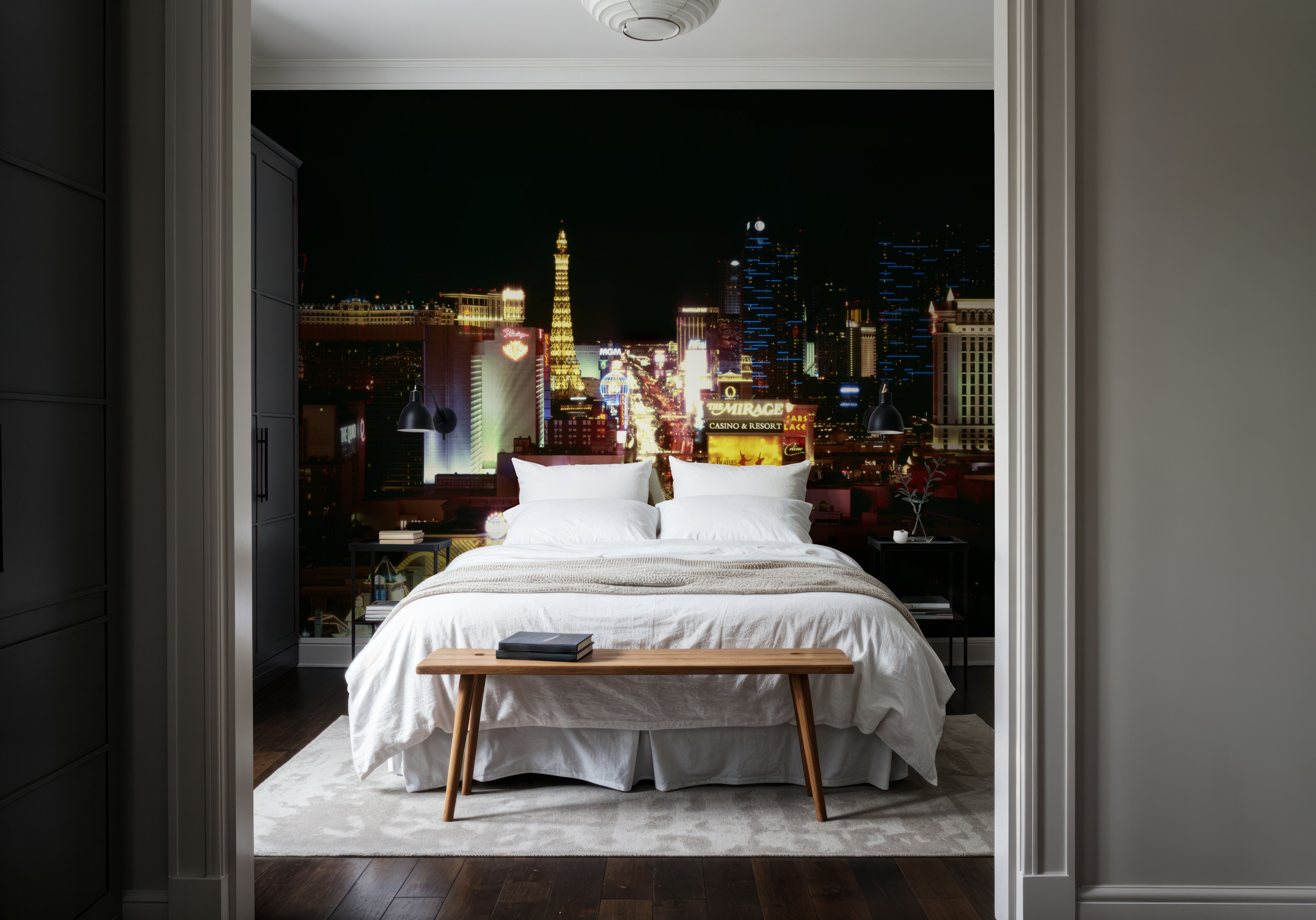 Vegas Lights, Wallpaper