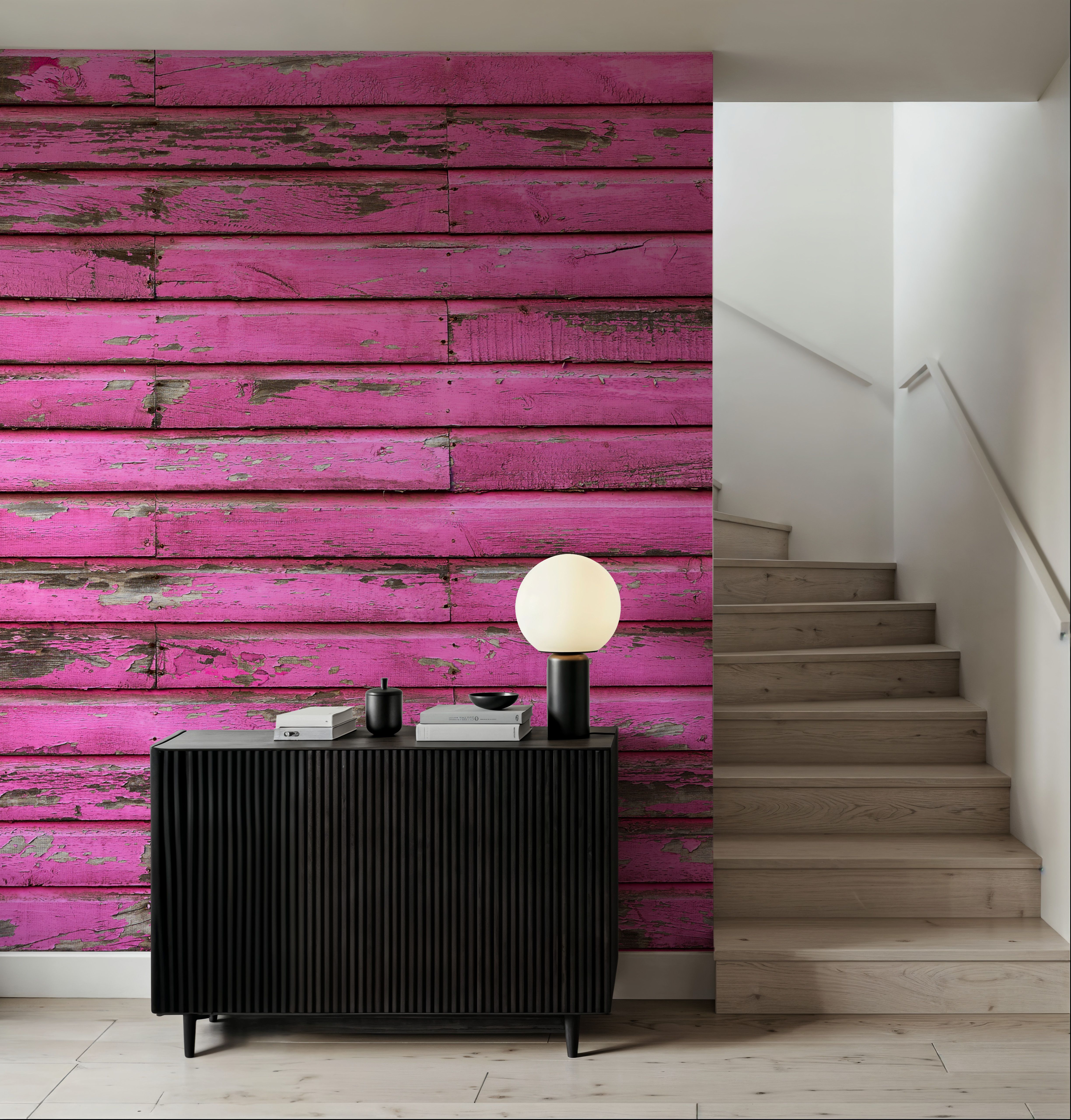 Rustic Pink Panels