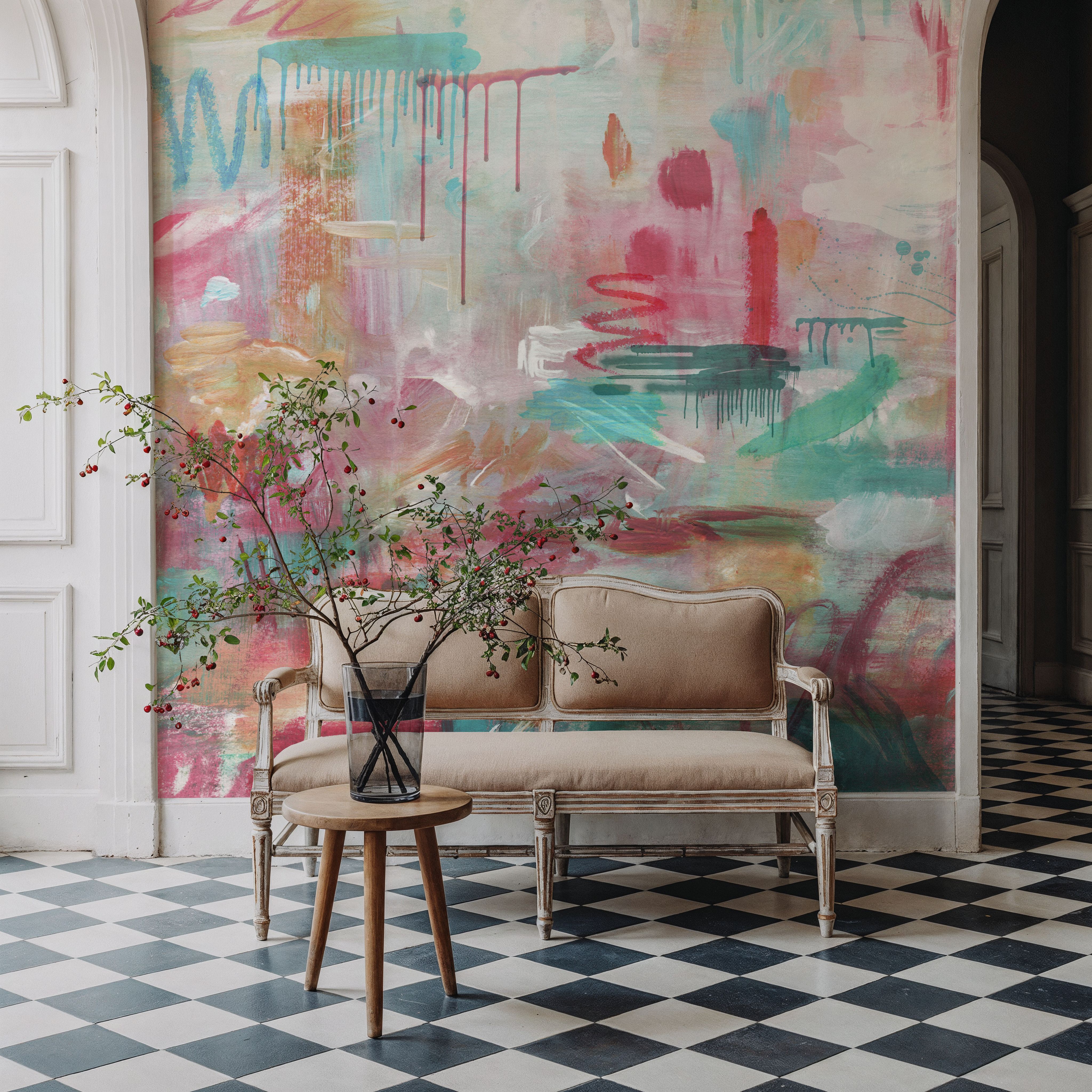 Splashy Paints, Pink