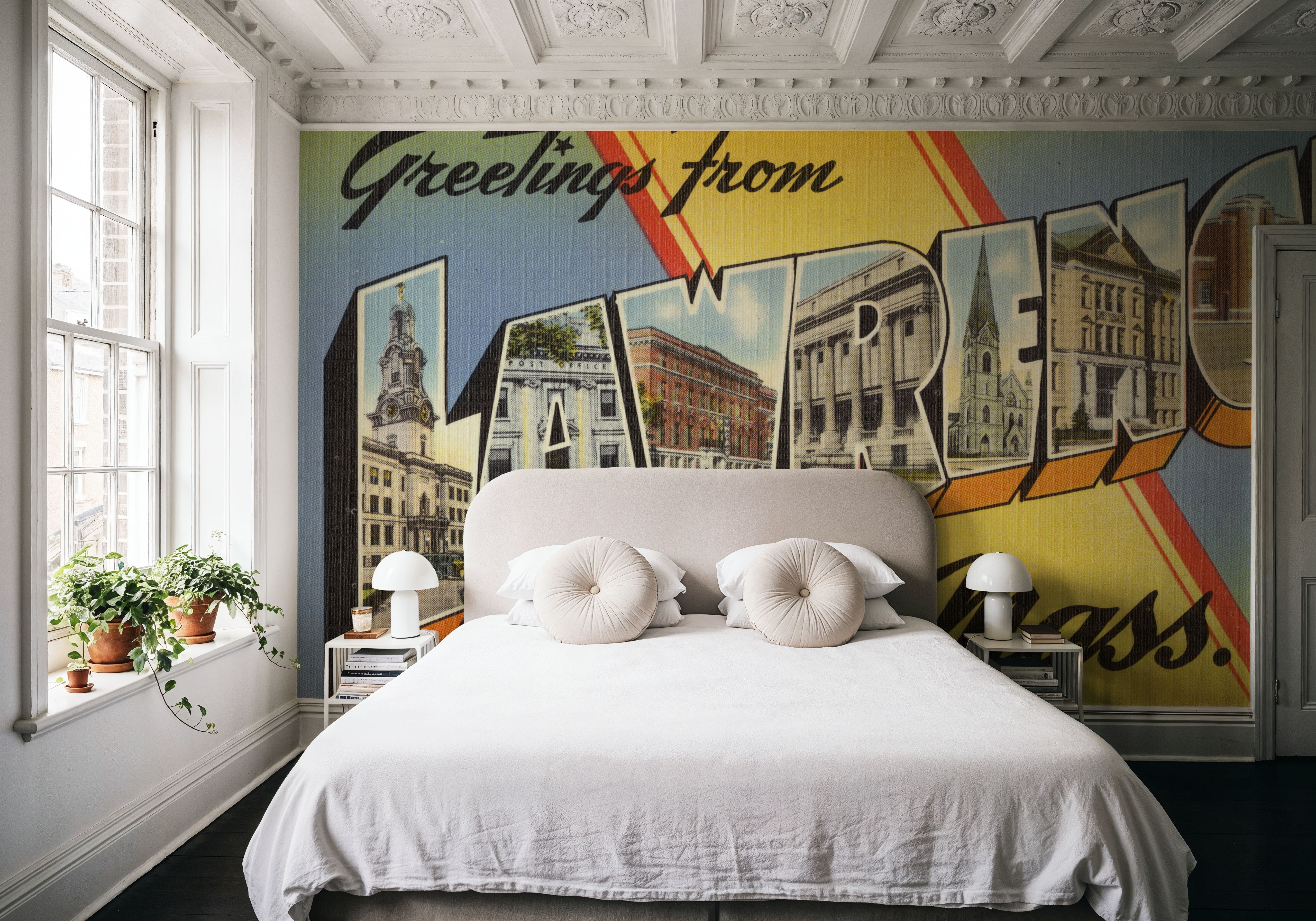 Greetings from Lawrence - Screenprint Postcard