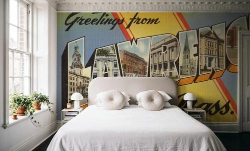 Greetings from Lawrence - Screenprint Postcard