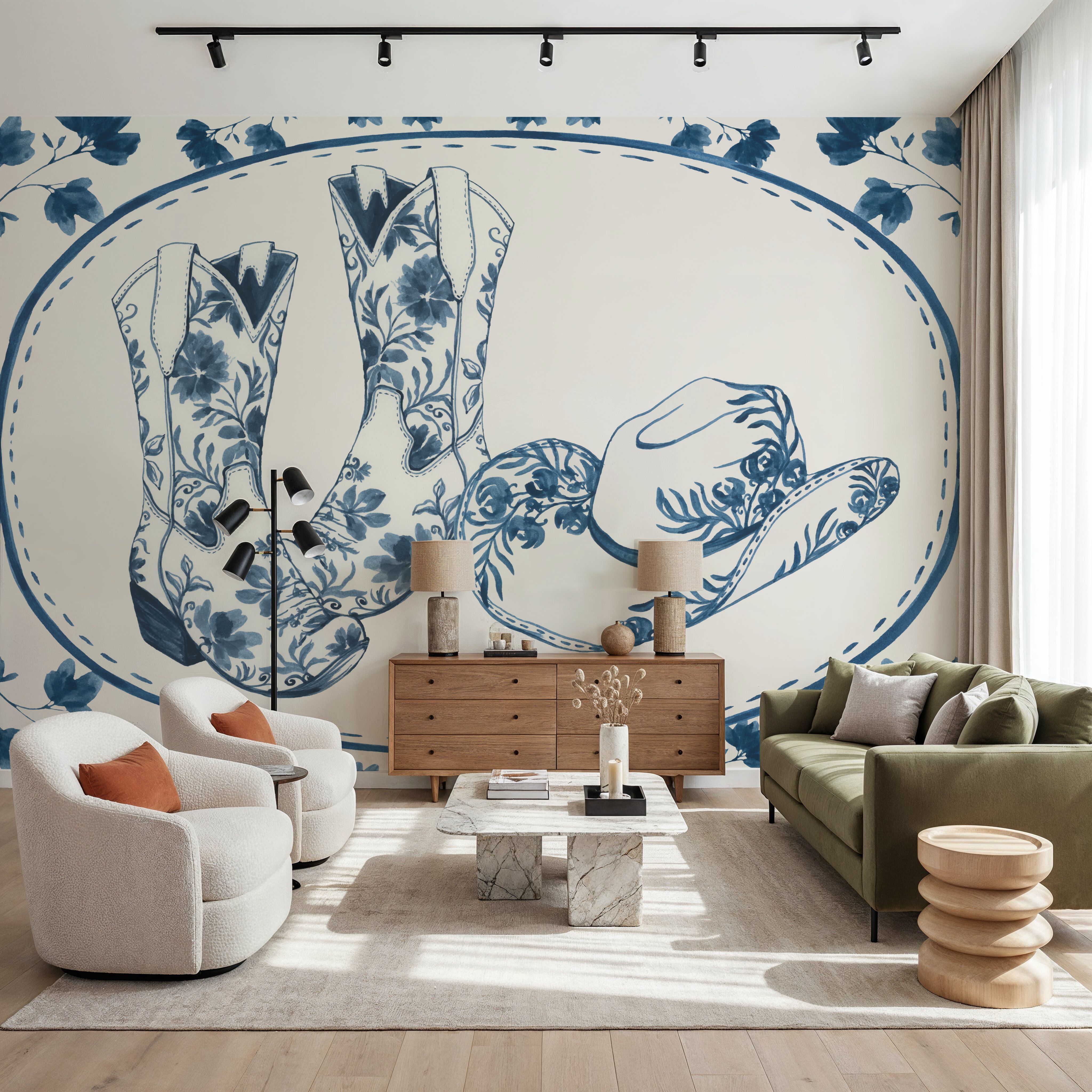 Chinoiserie Cowgirl V