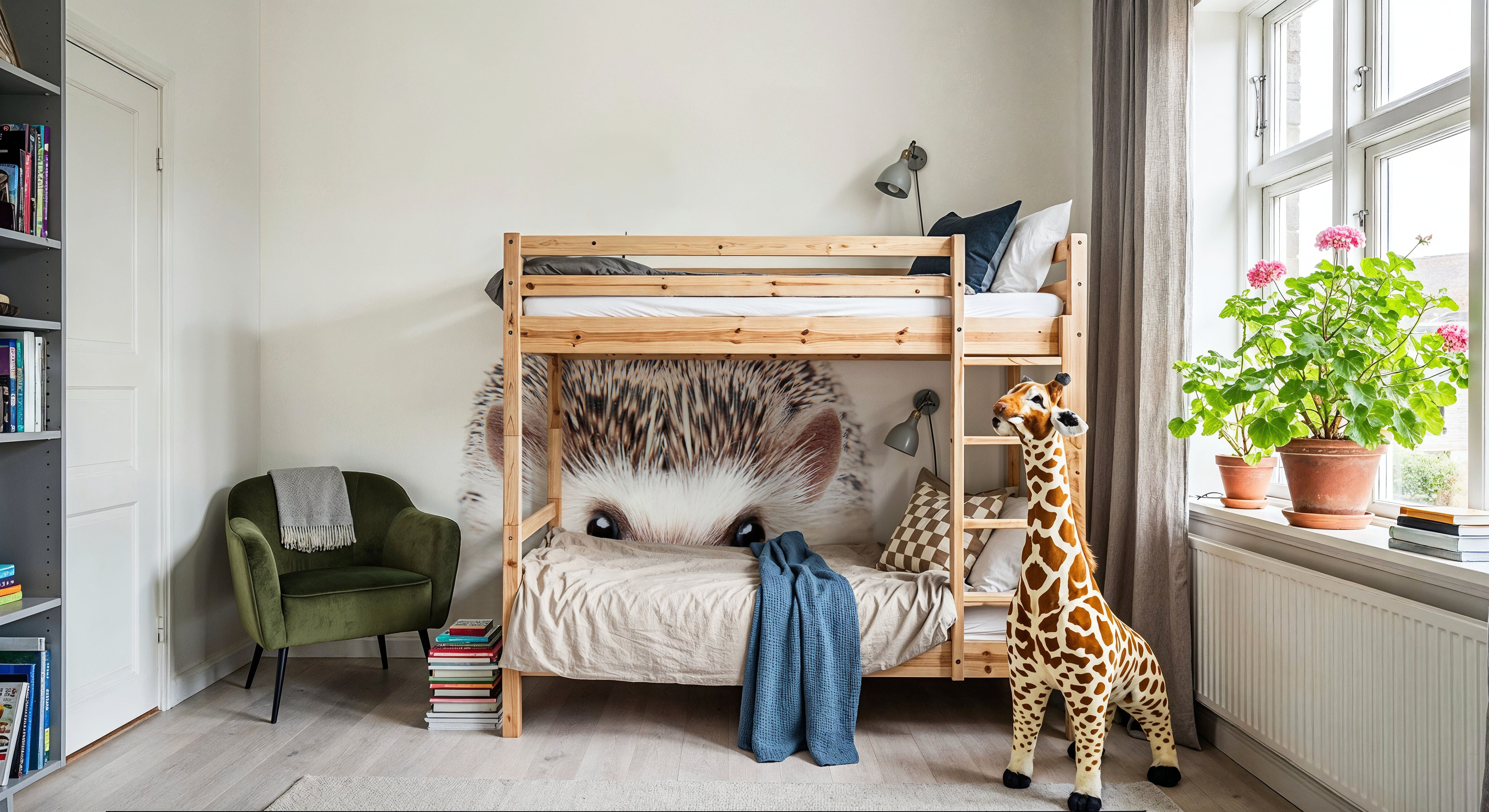 Peeking Hedgehog