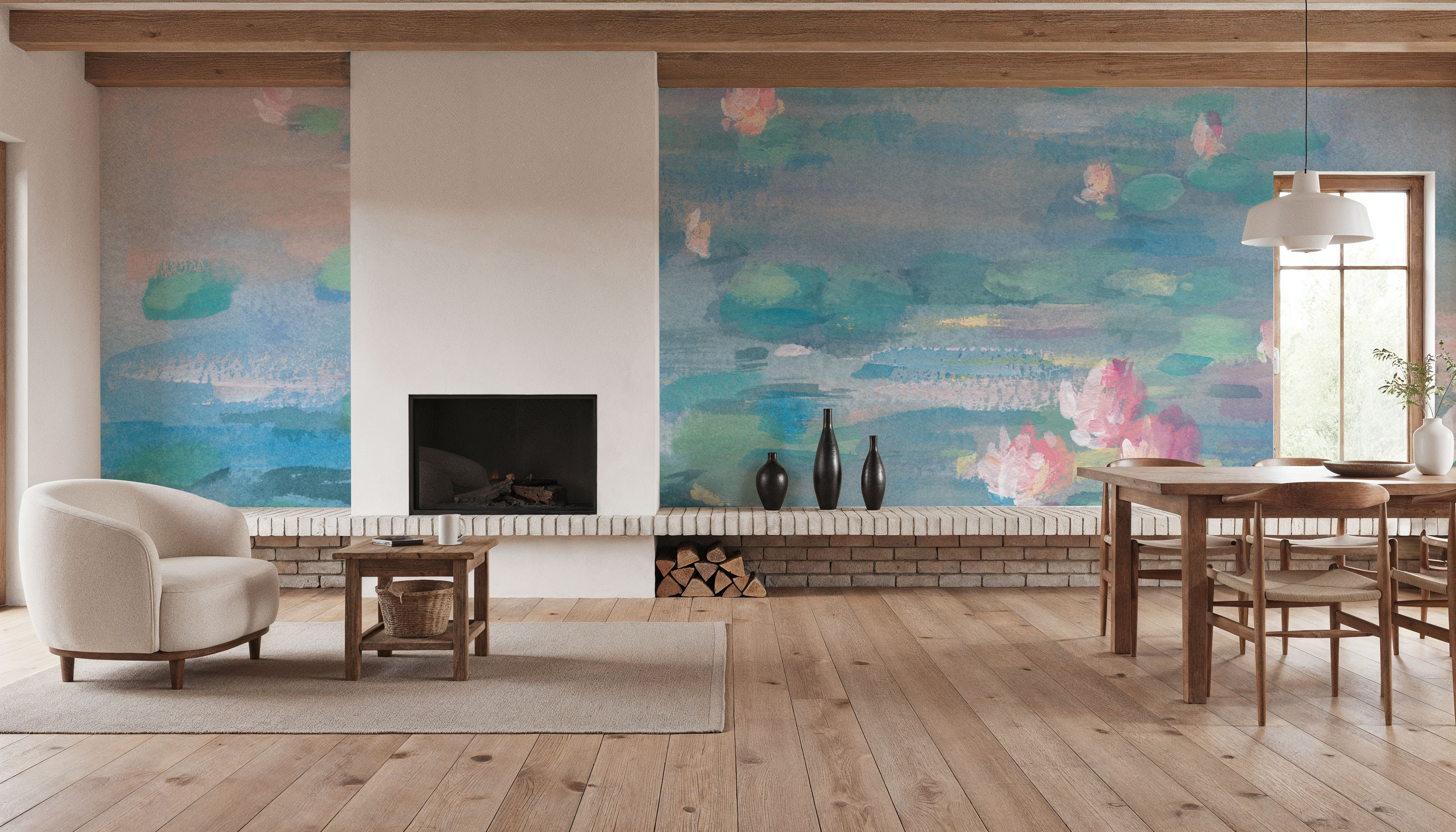 Floating Waterlillies