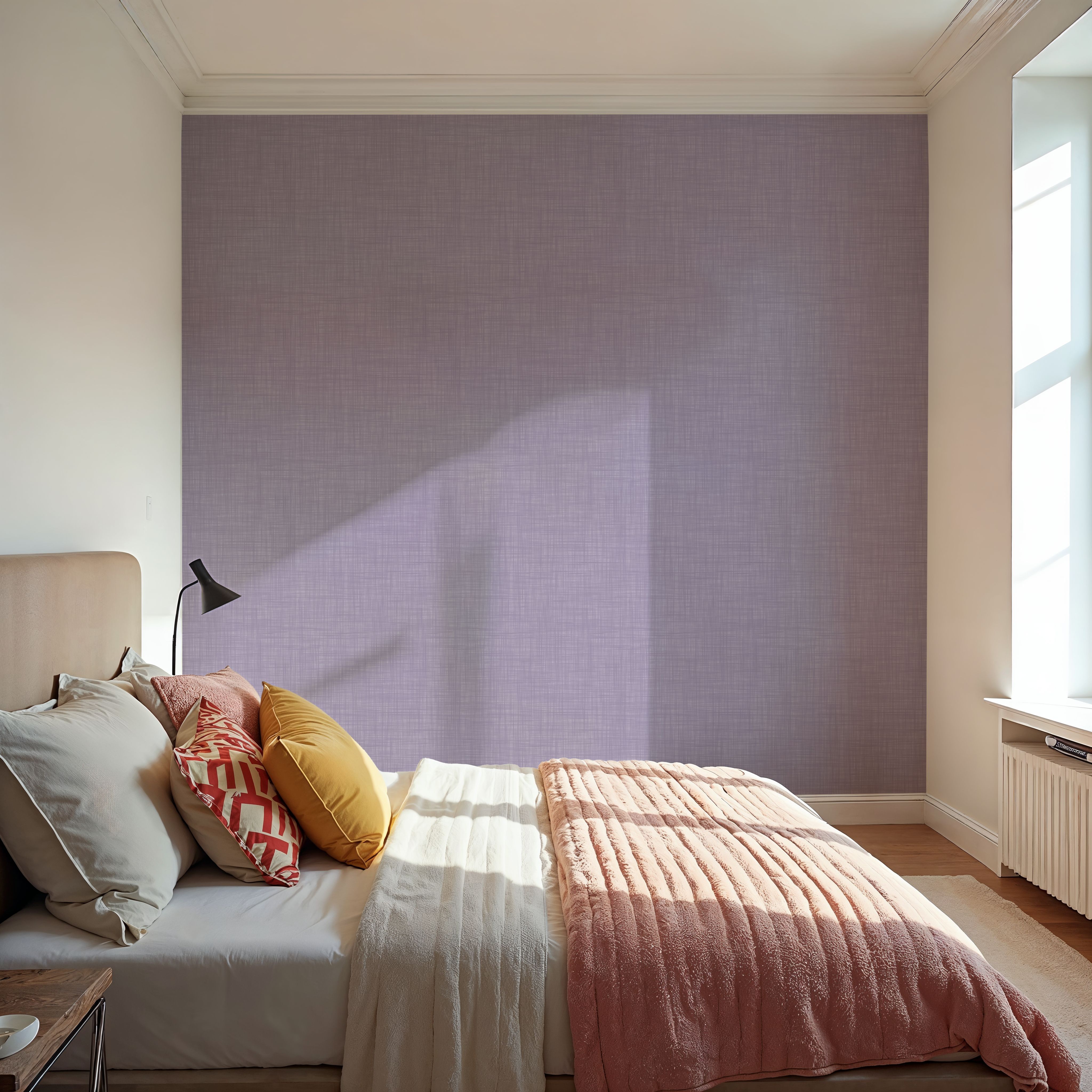 Mottled Linen Effect, Violet