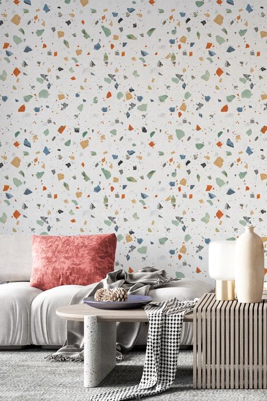 Terrazzo Multi Small, Chalk