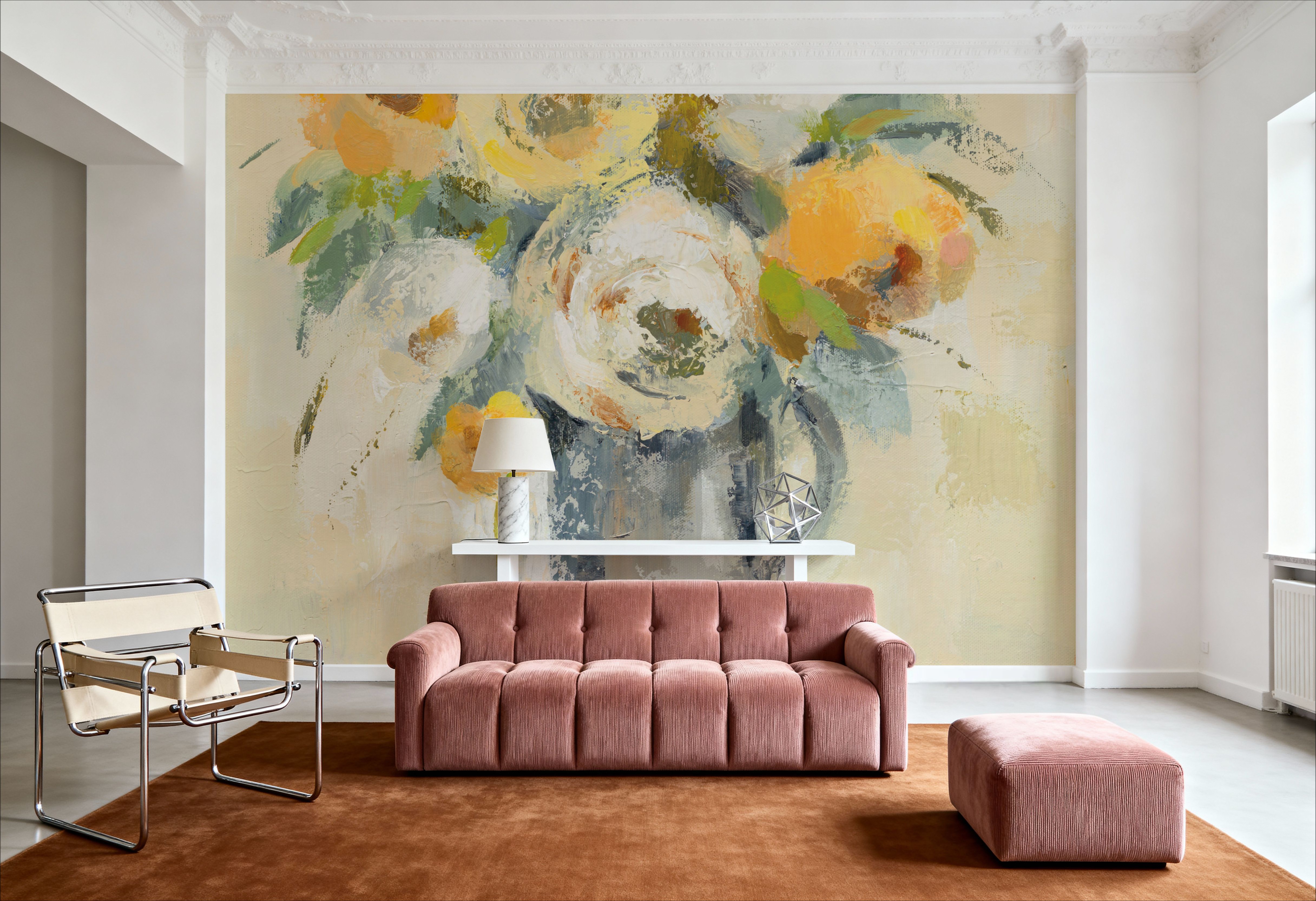 Flowers in a Jug, Wallpaper