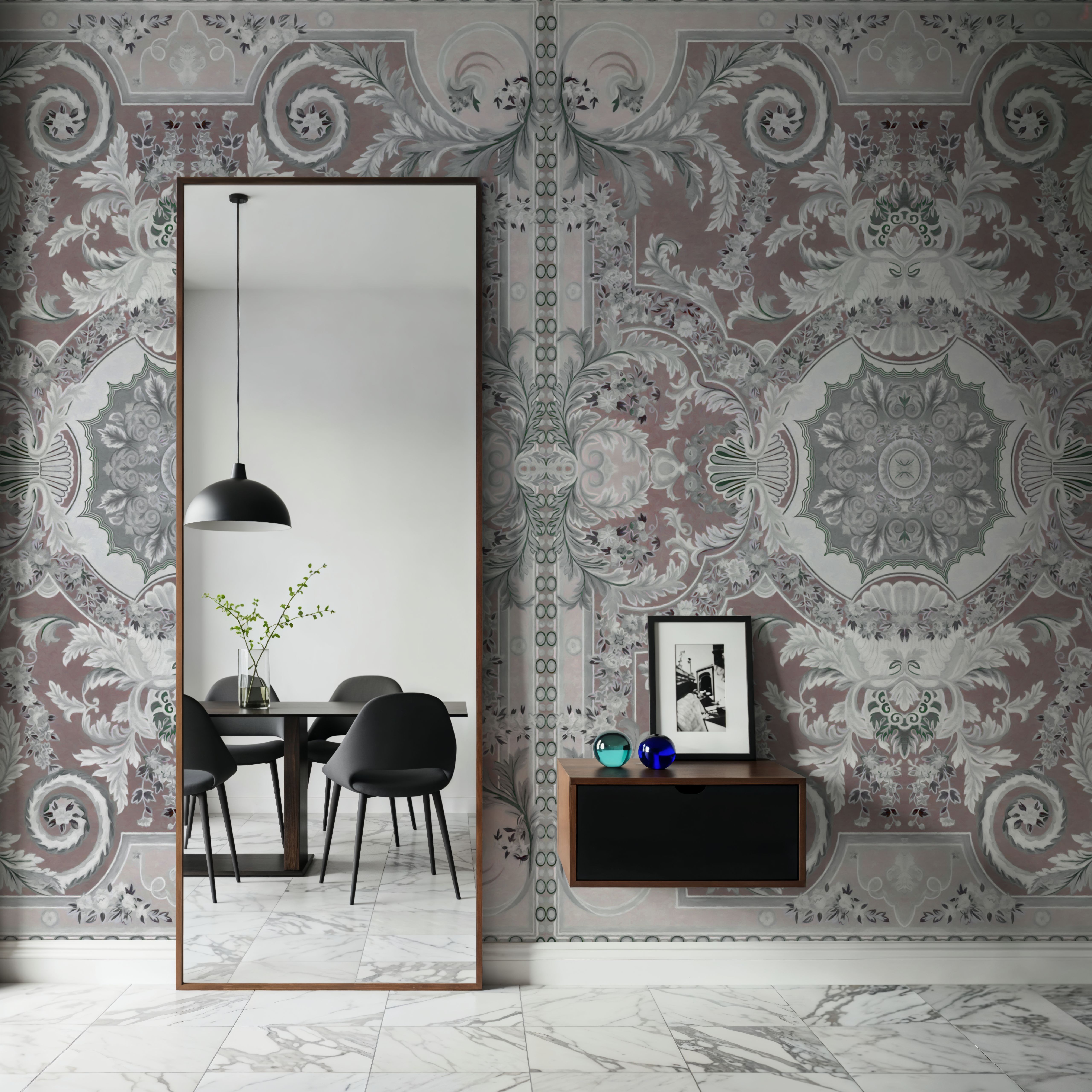 Gentle Branches, Rosy Beige