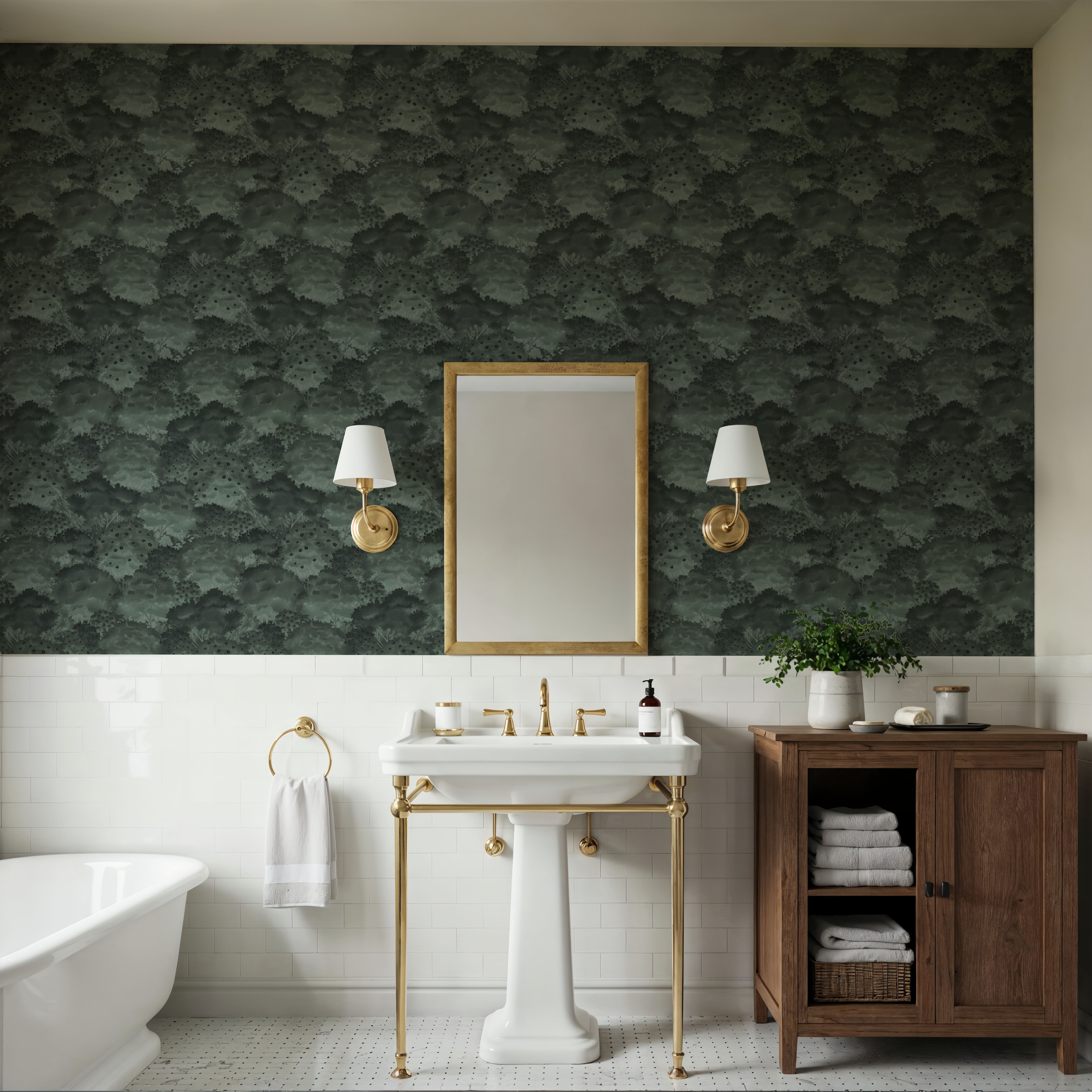 Greenery Fluff, Night