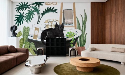 Urban Jungle Bath II Pet