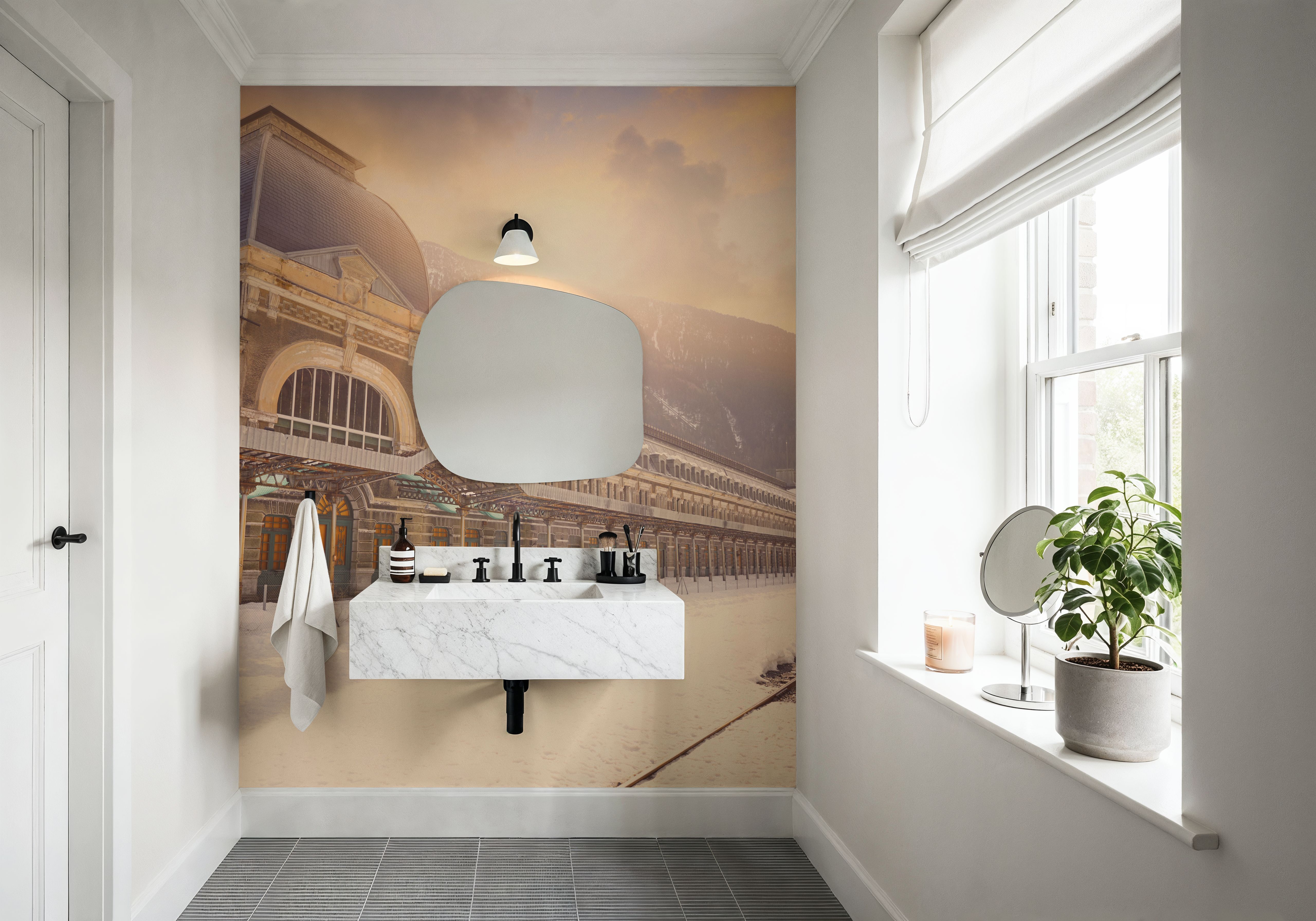 Winter Railway Terminal