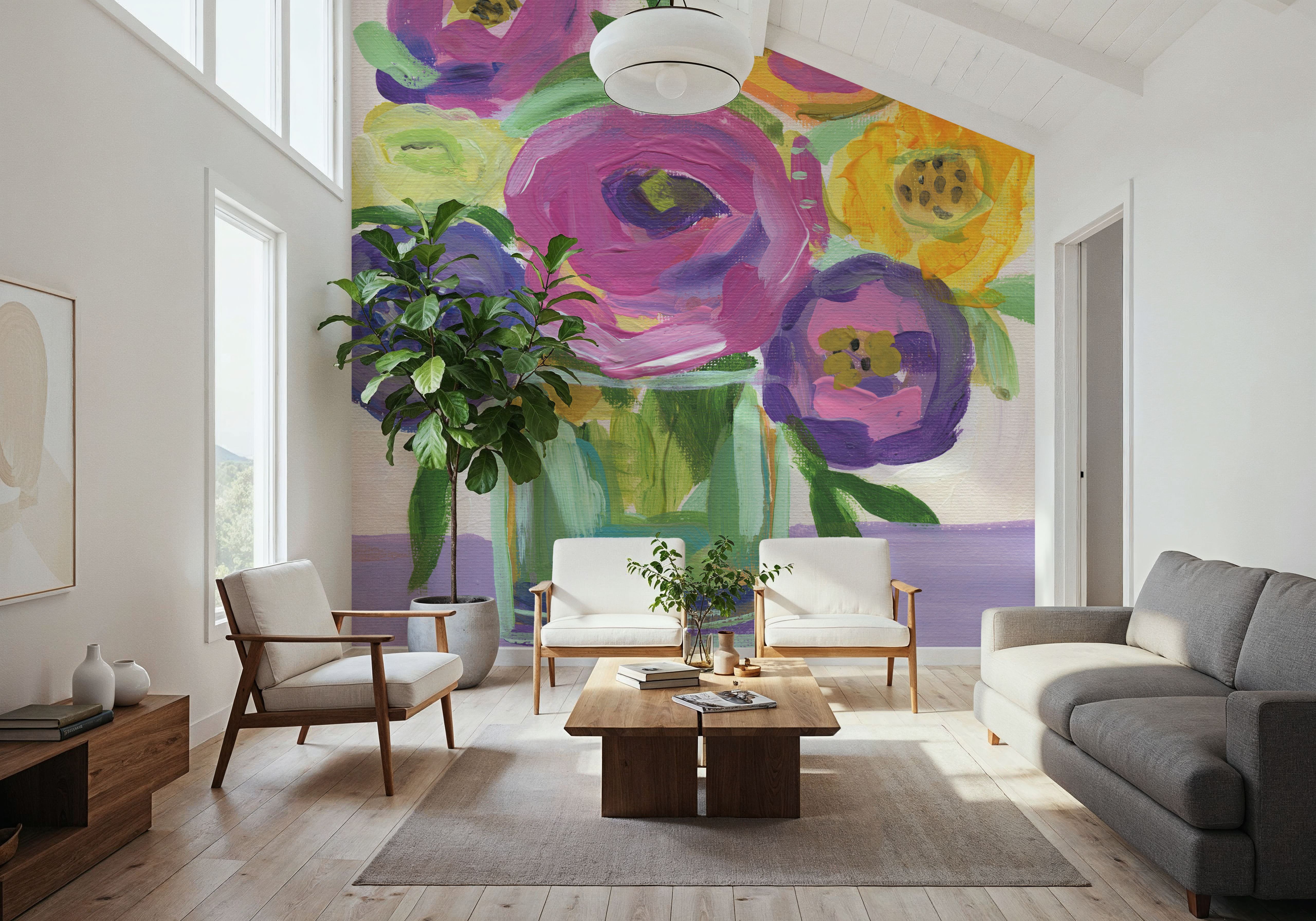 Faridas Bouquet, Wallpaper