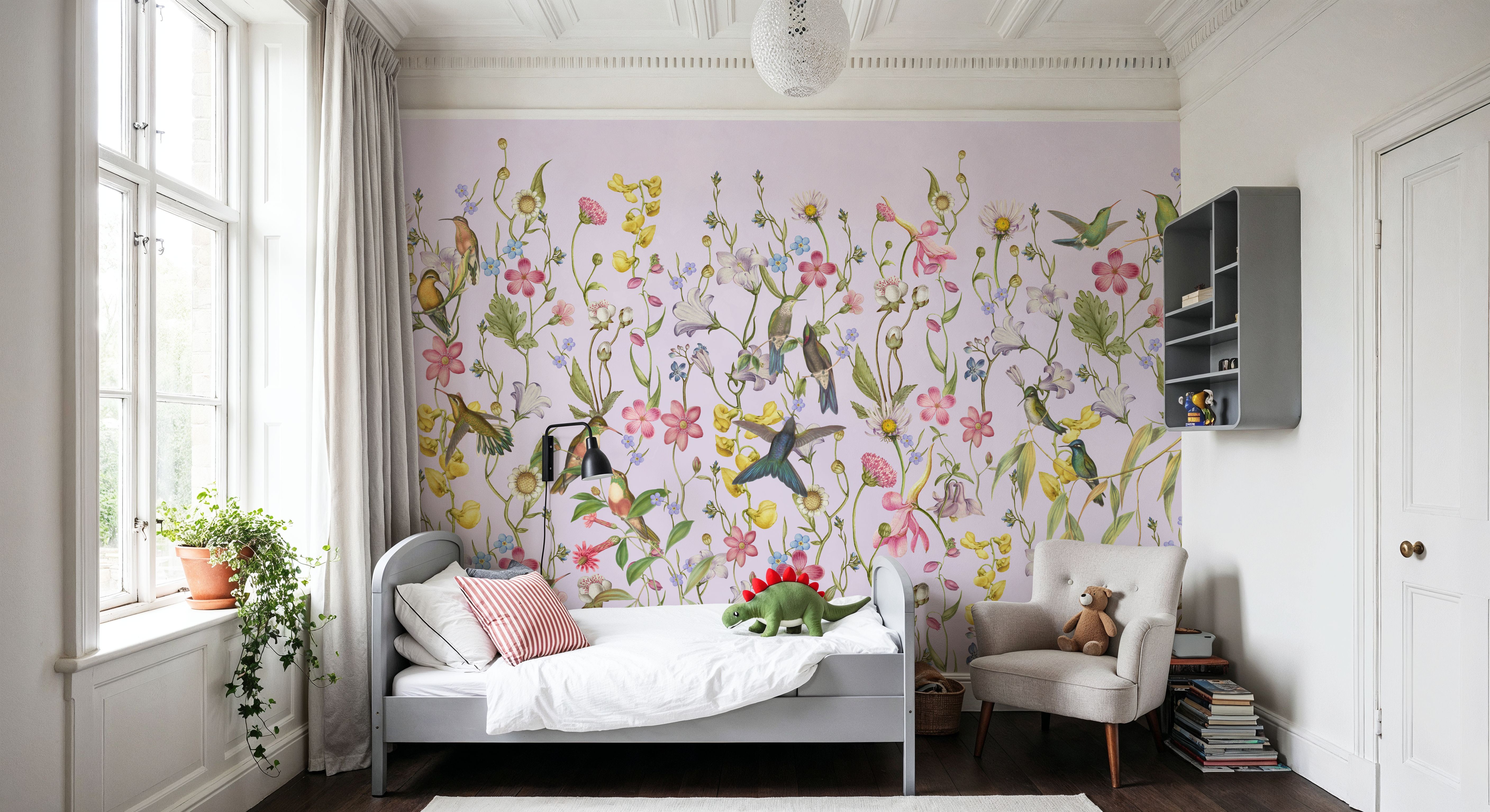 Bird Garden Pink