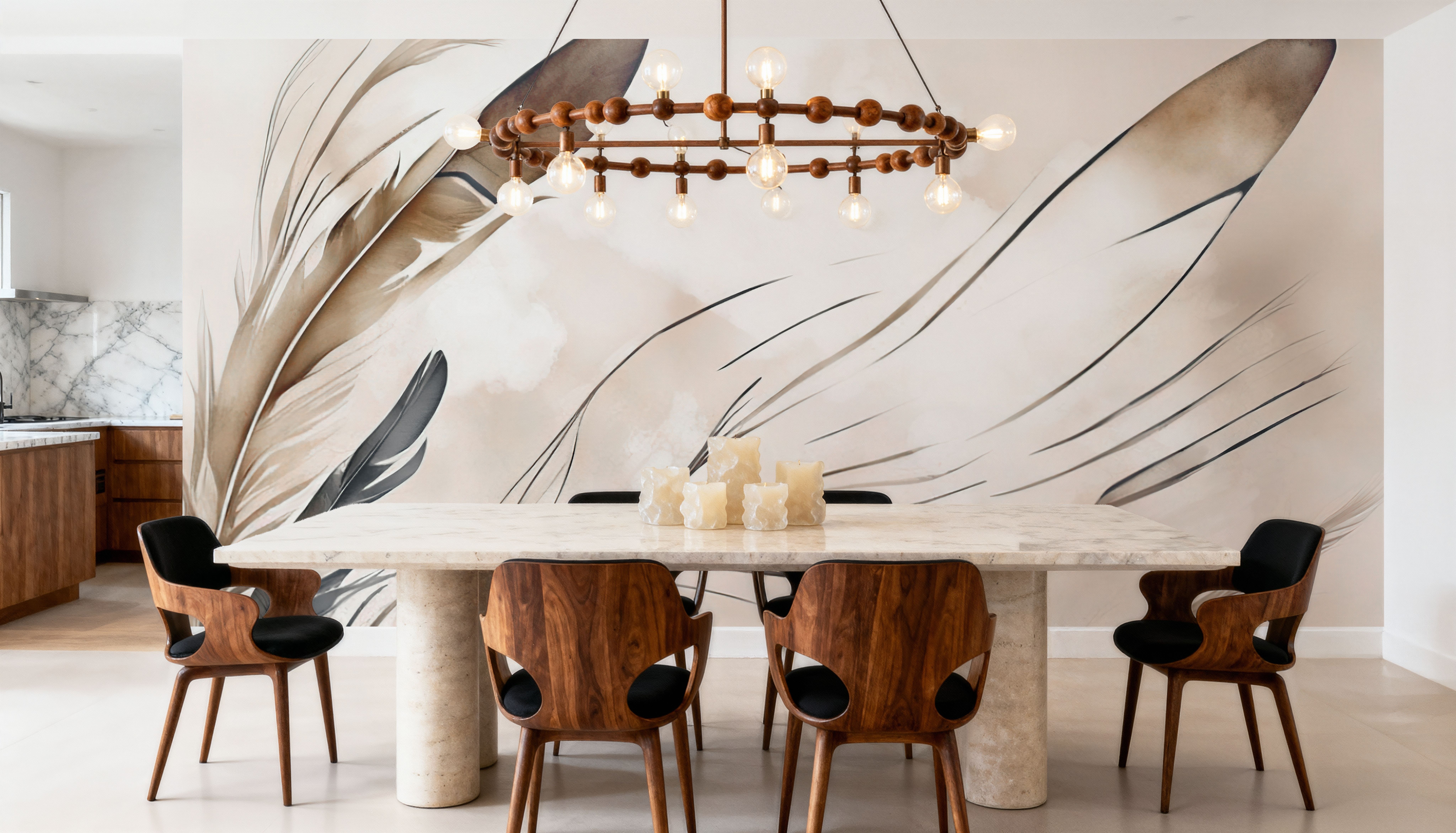 Breath Brown, Wallpaper