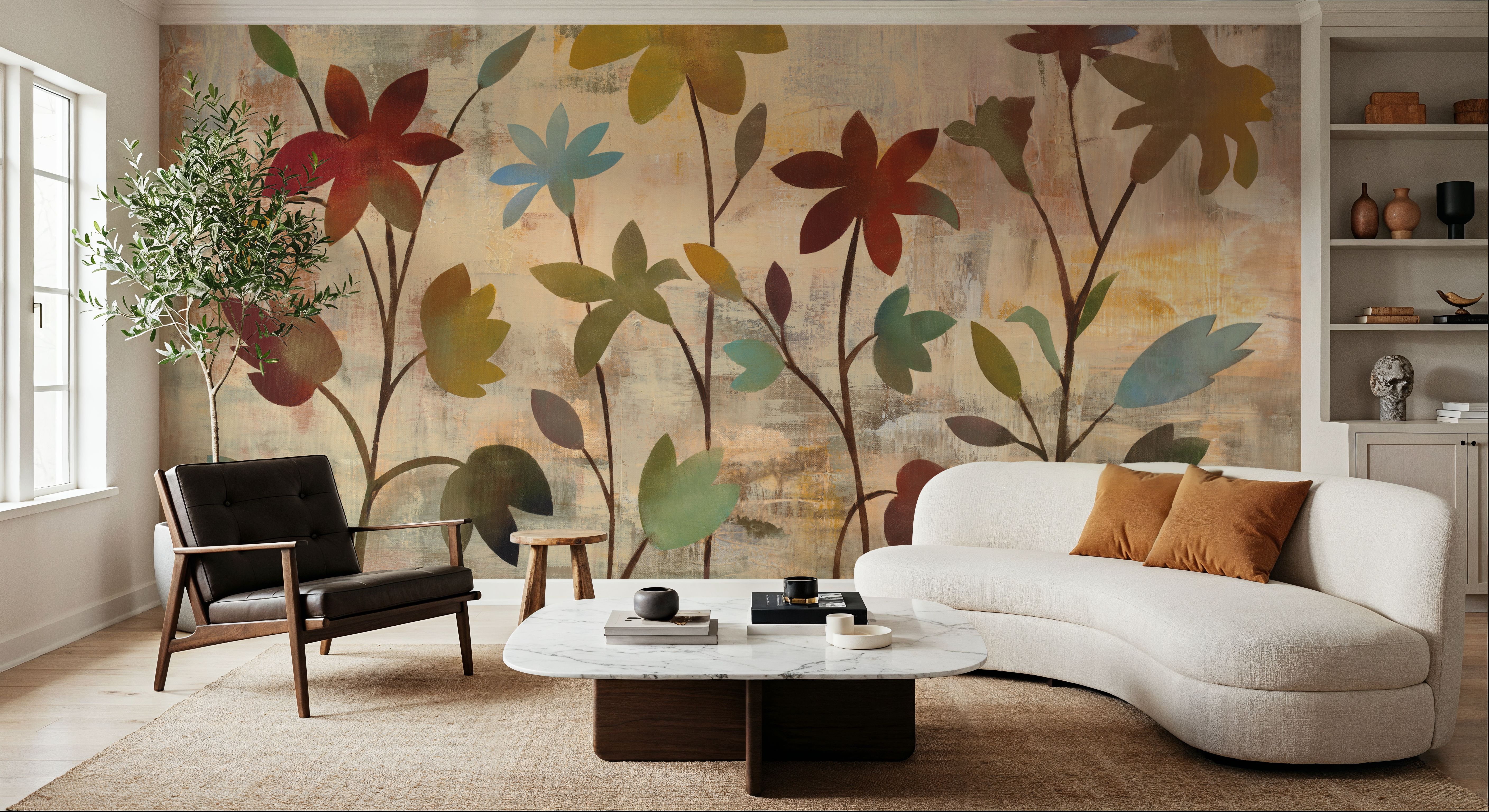 Rainbow Garden, Tapeten