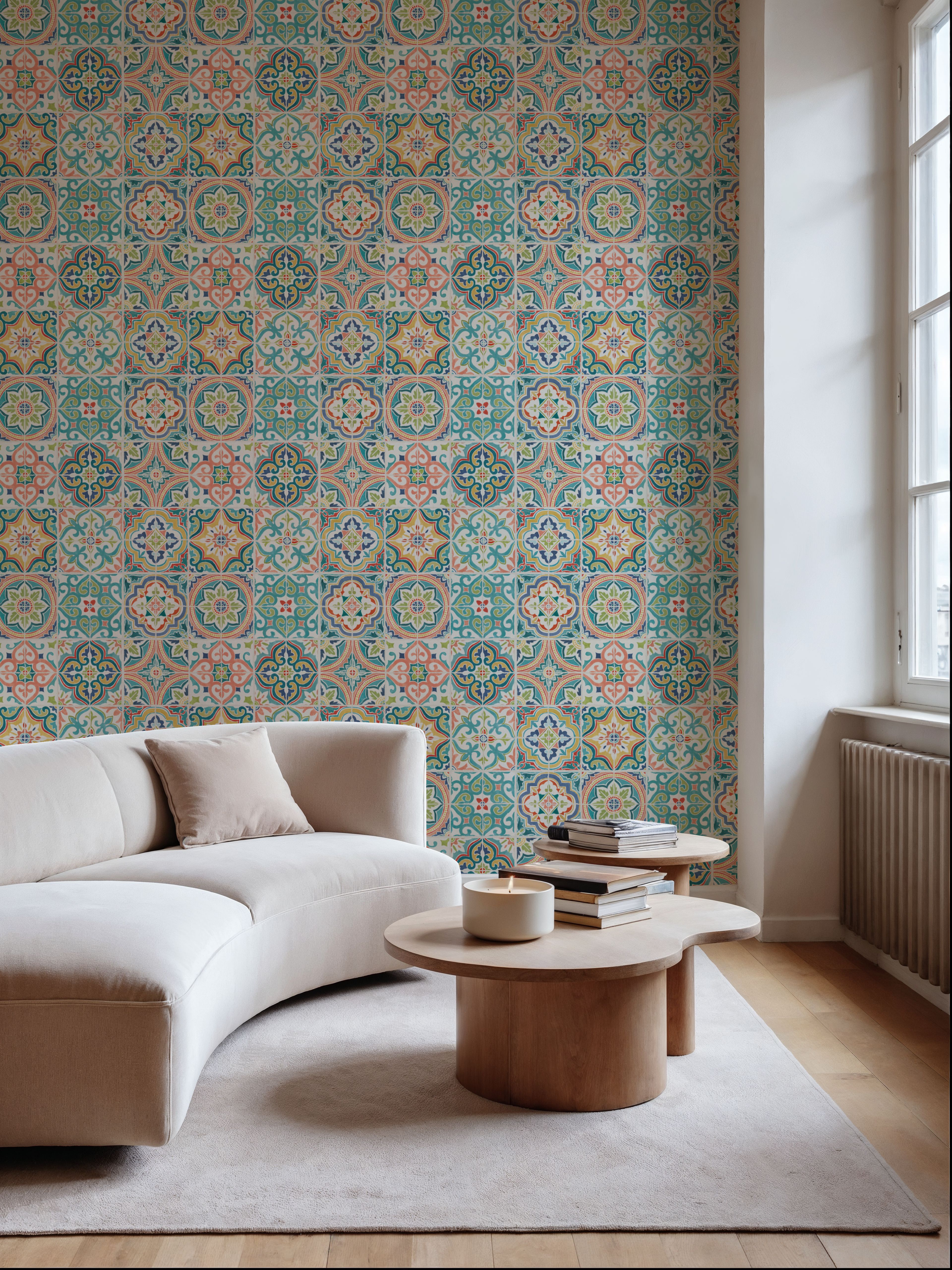 Tiles in Color, Wallpaper