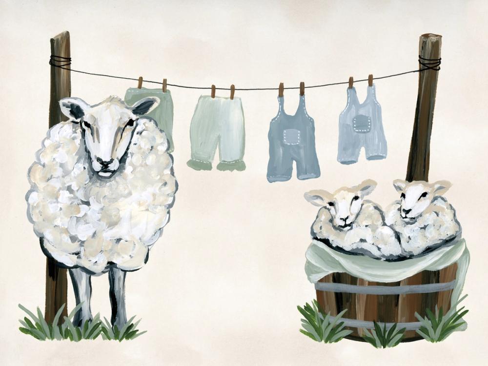 Clothesline Sheep