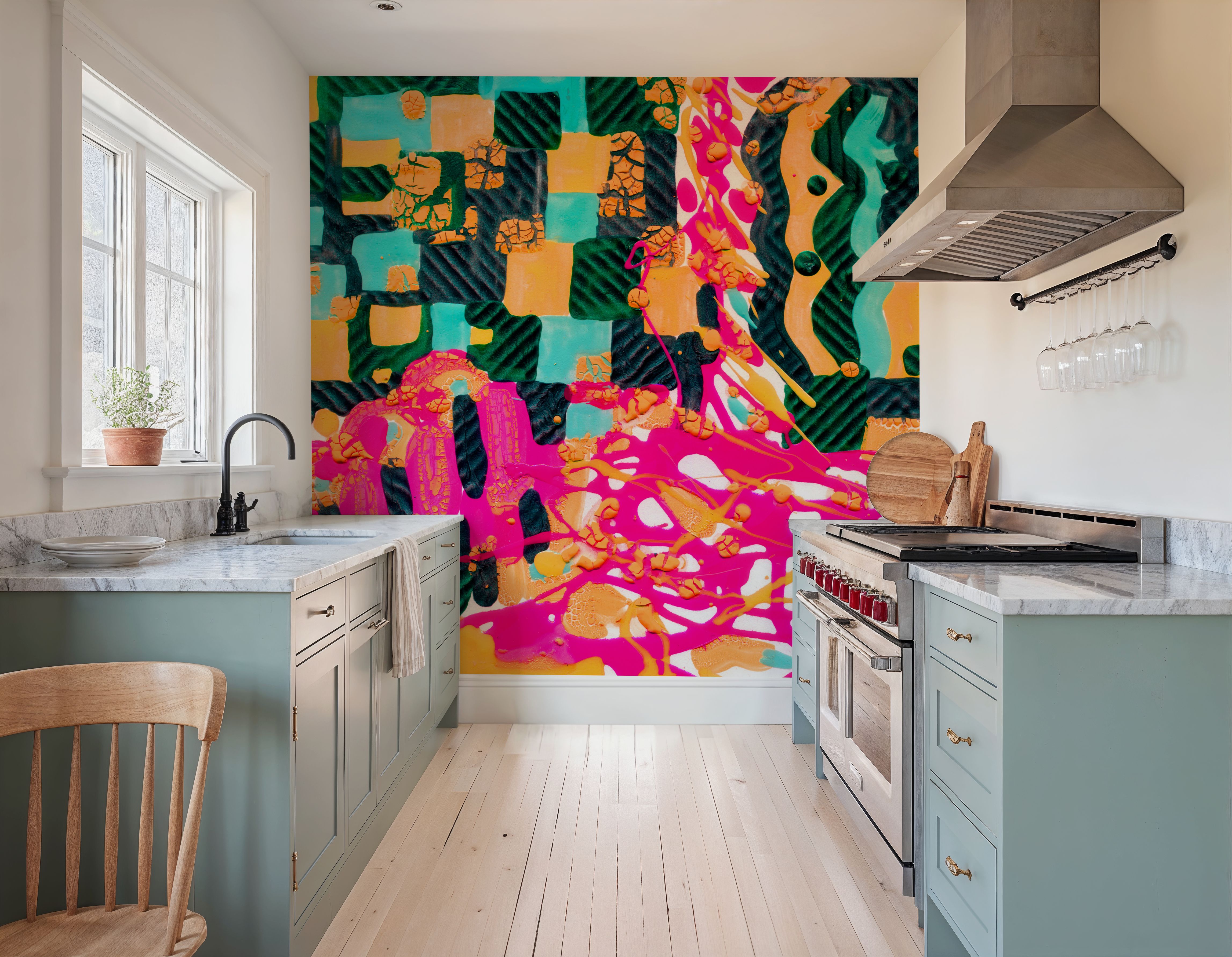 Volcano Melted Collage