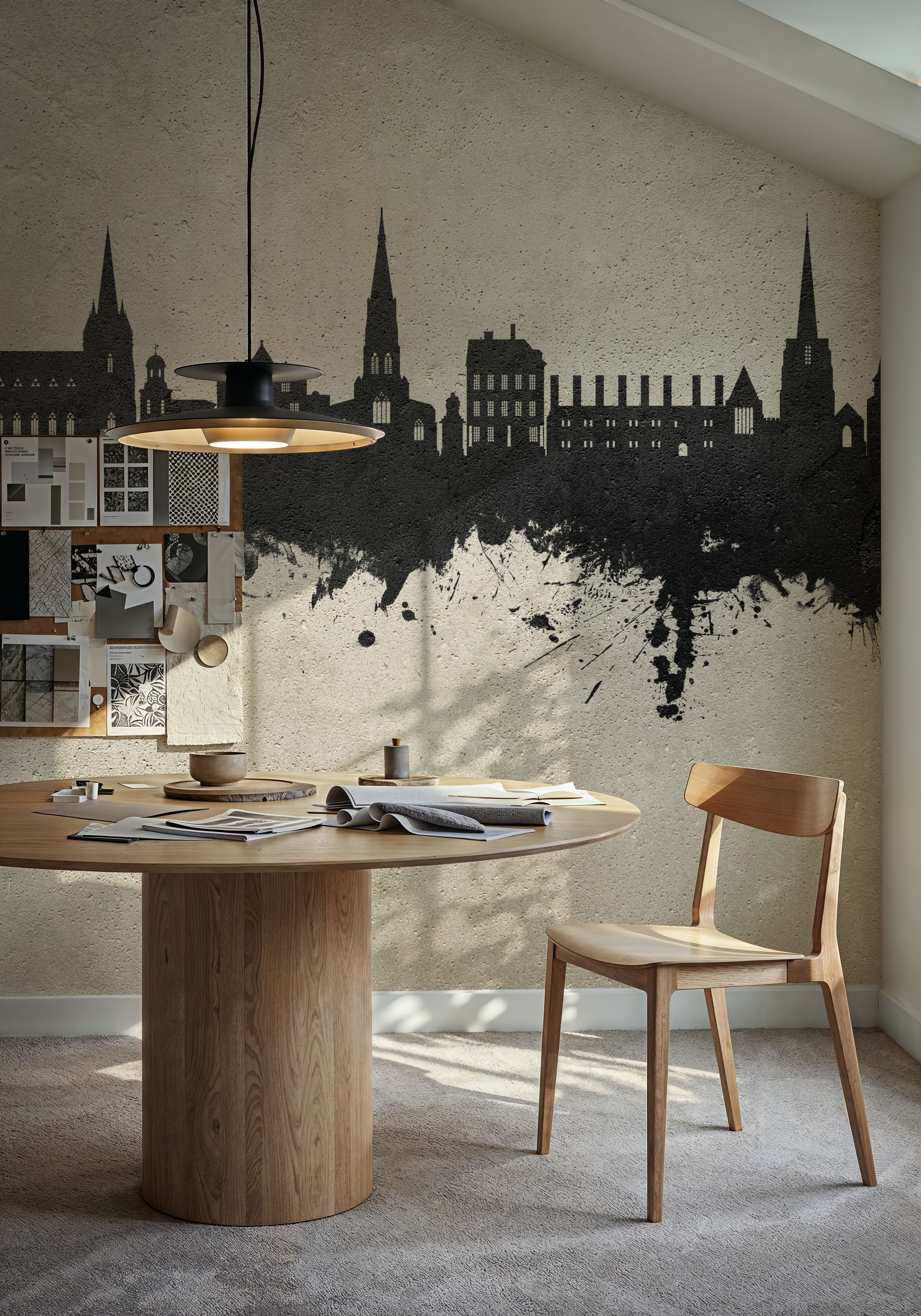 Lichfield England Skyline Concrete