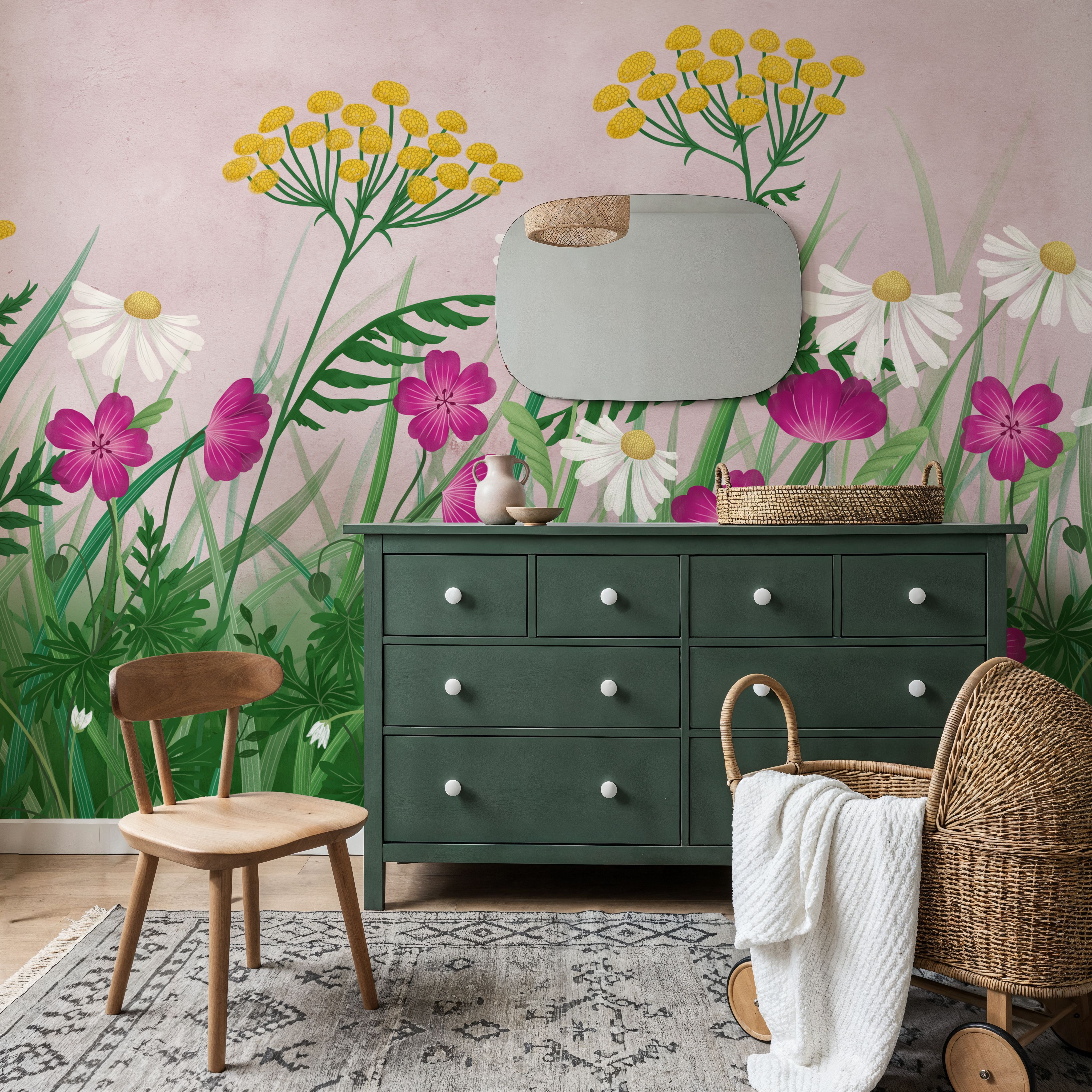 Geranium Meadow, Pink