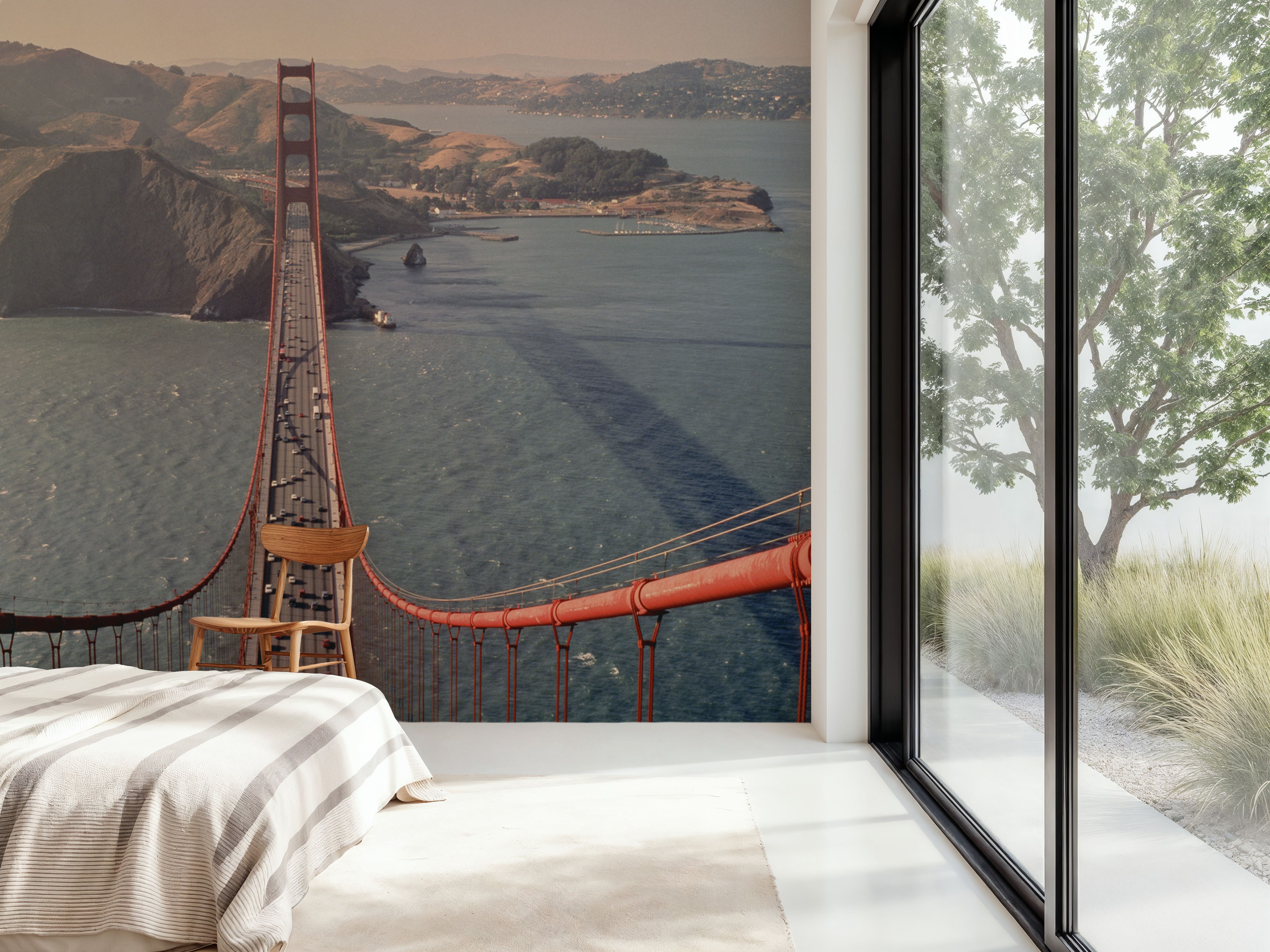 Golden Gate From Above