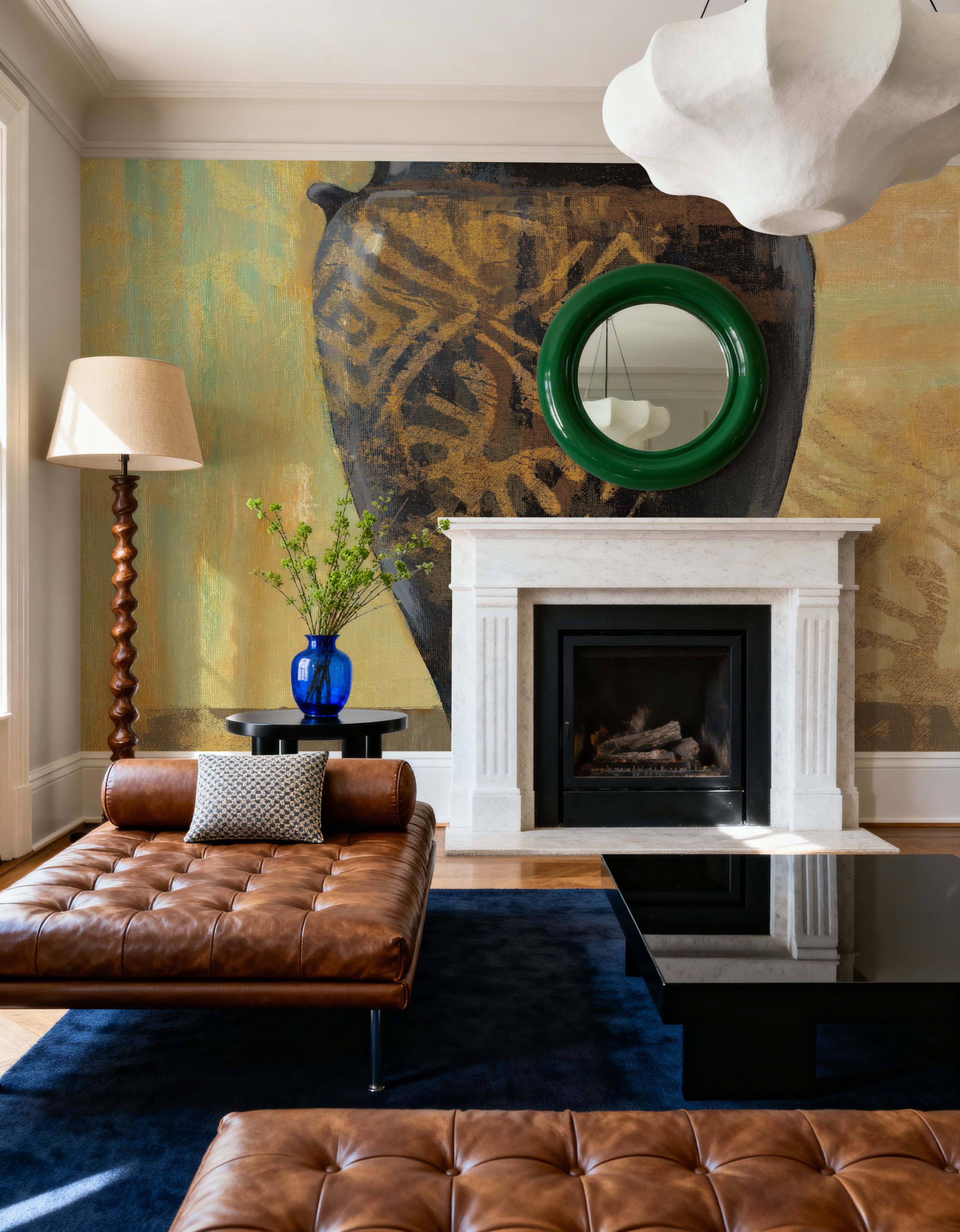 Glazed Pot III Decorative Accents