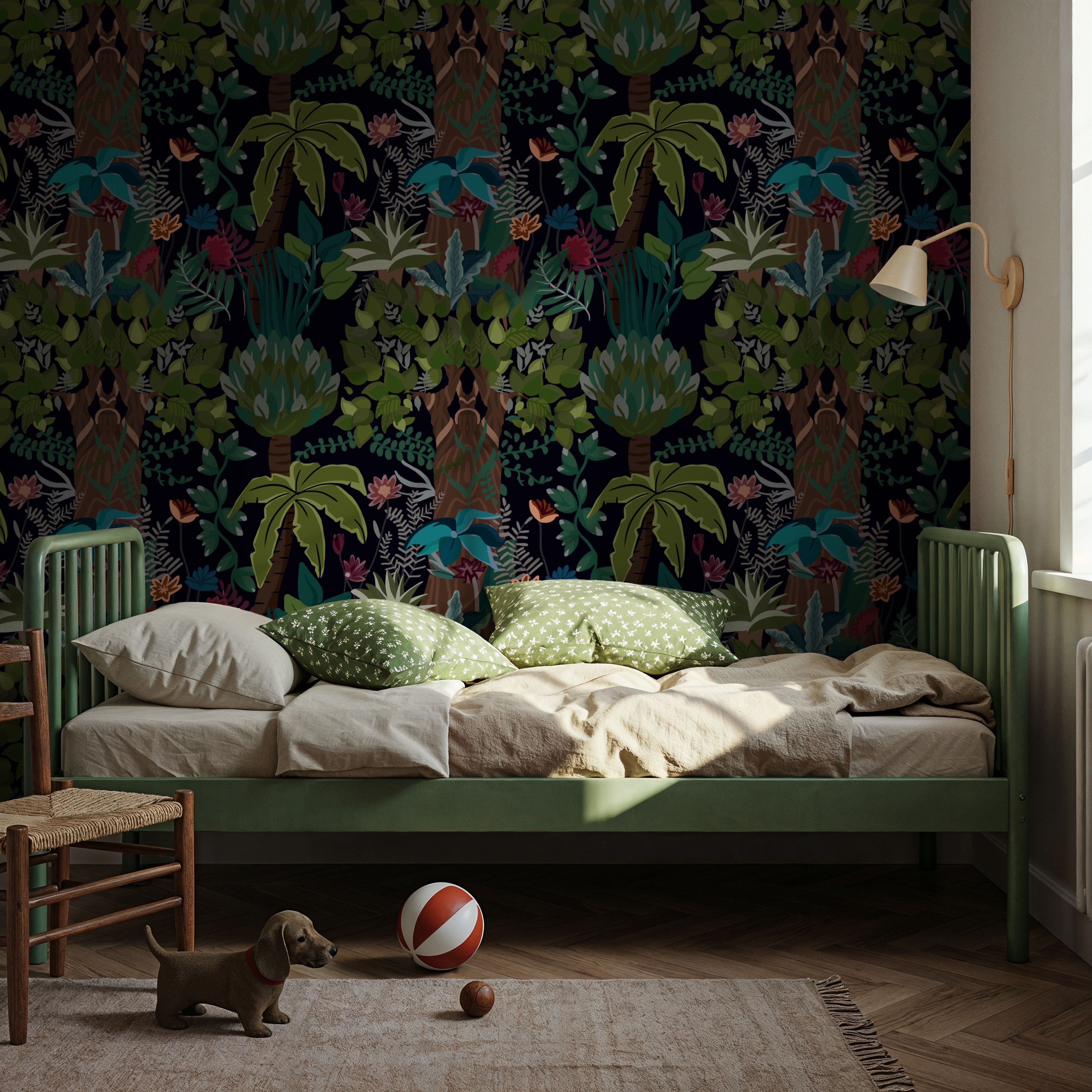 Amazonian Nights, Wallpaper