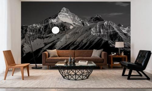 Mount Outram BW
