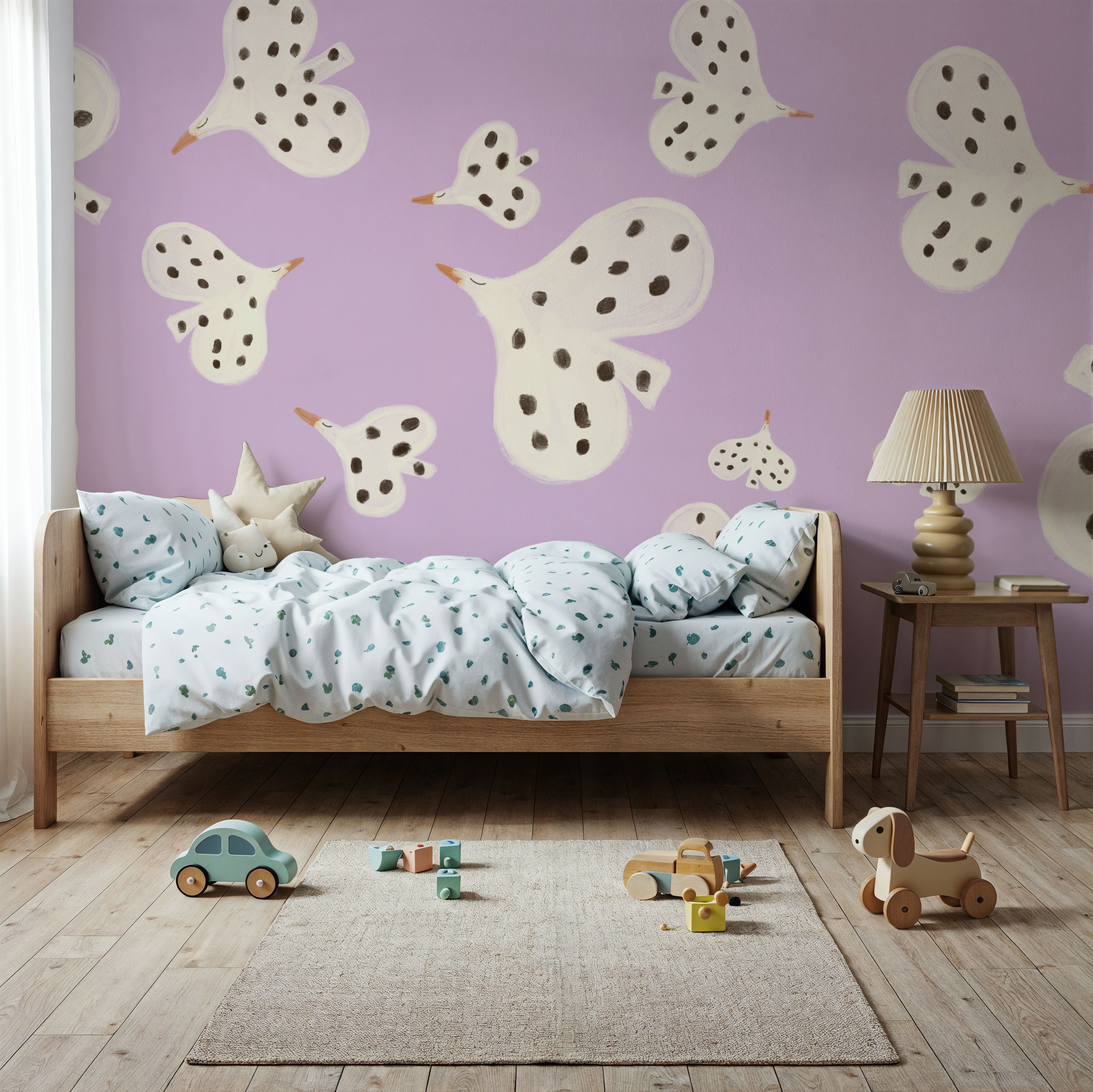 Birds Flying High, Lilac