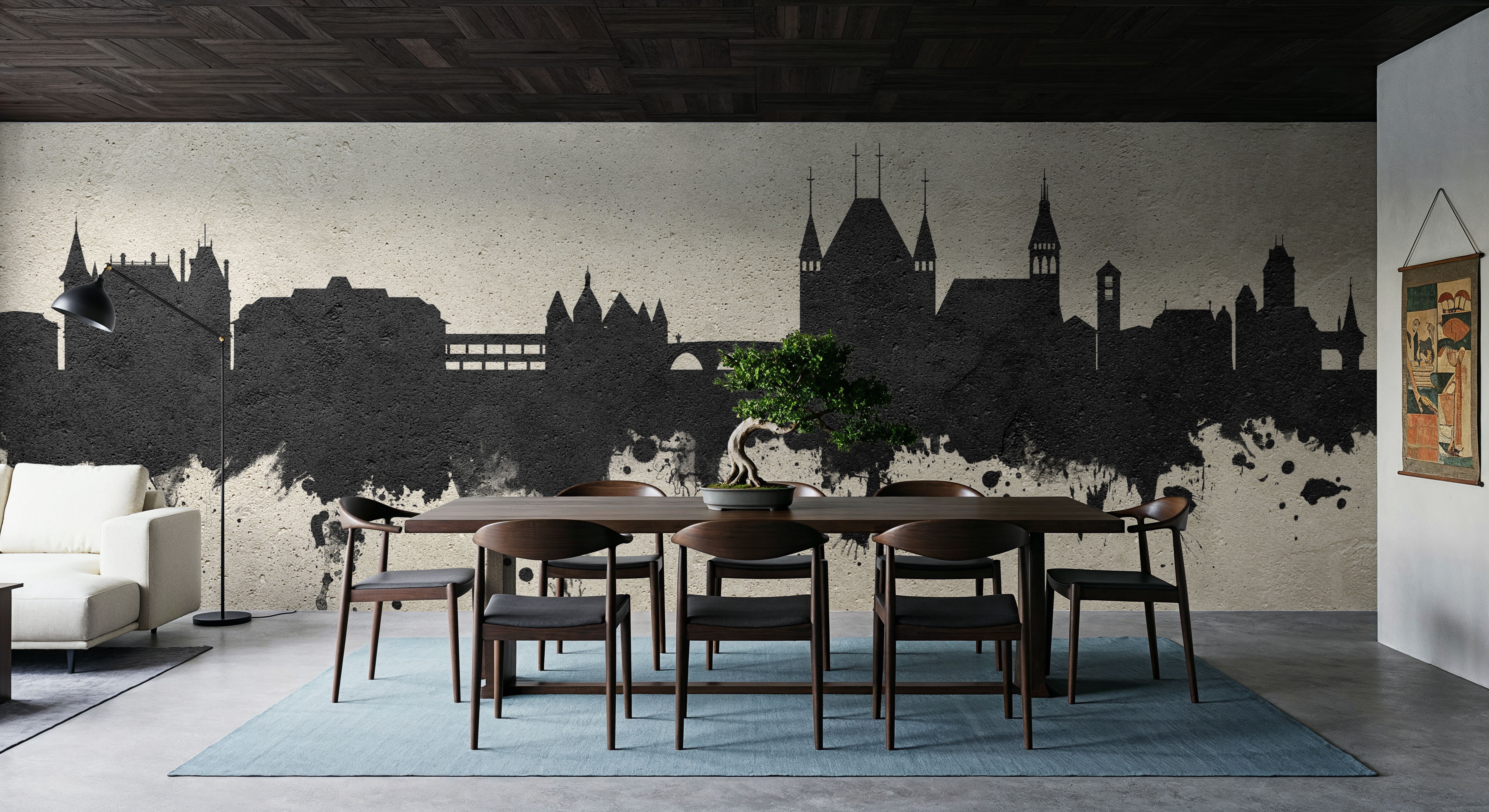 Thun Switzerland Skyline Concrete