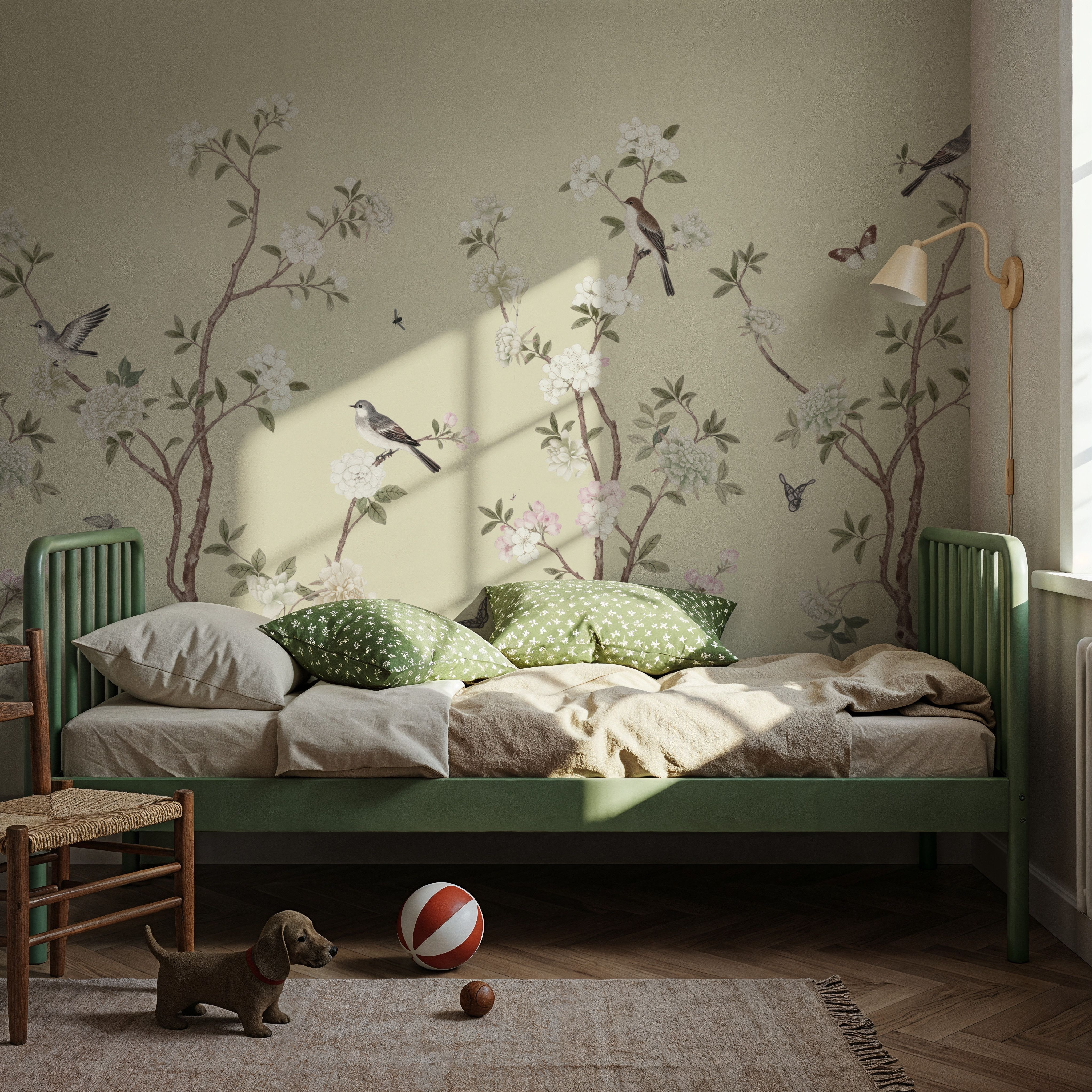 Peony Tree, Pistachio Creme