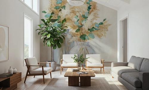 Pampas and Eucalyptus Bouquets