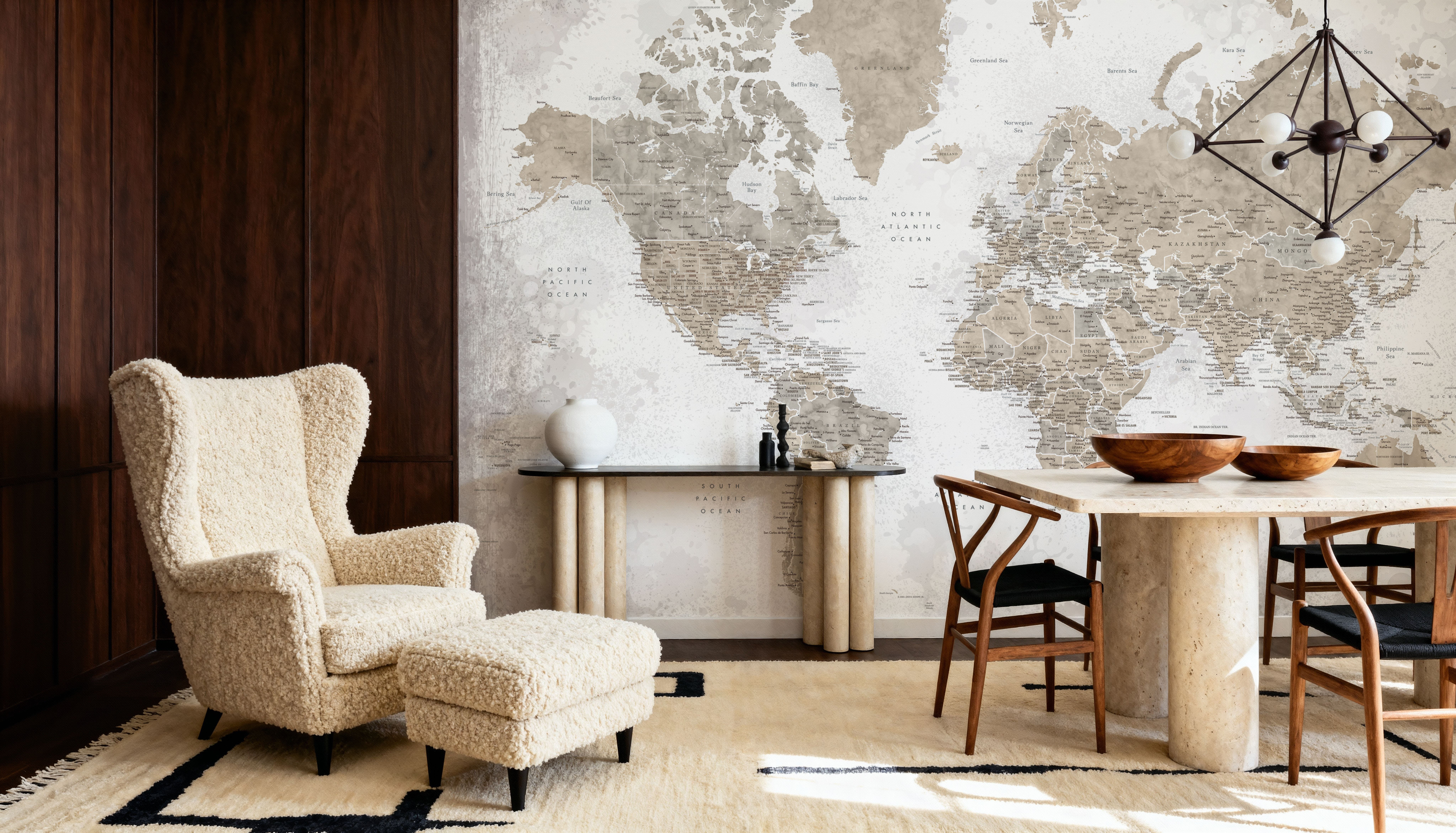 World Map Cities - Kacia