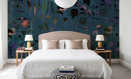 Floral Dream, Teal