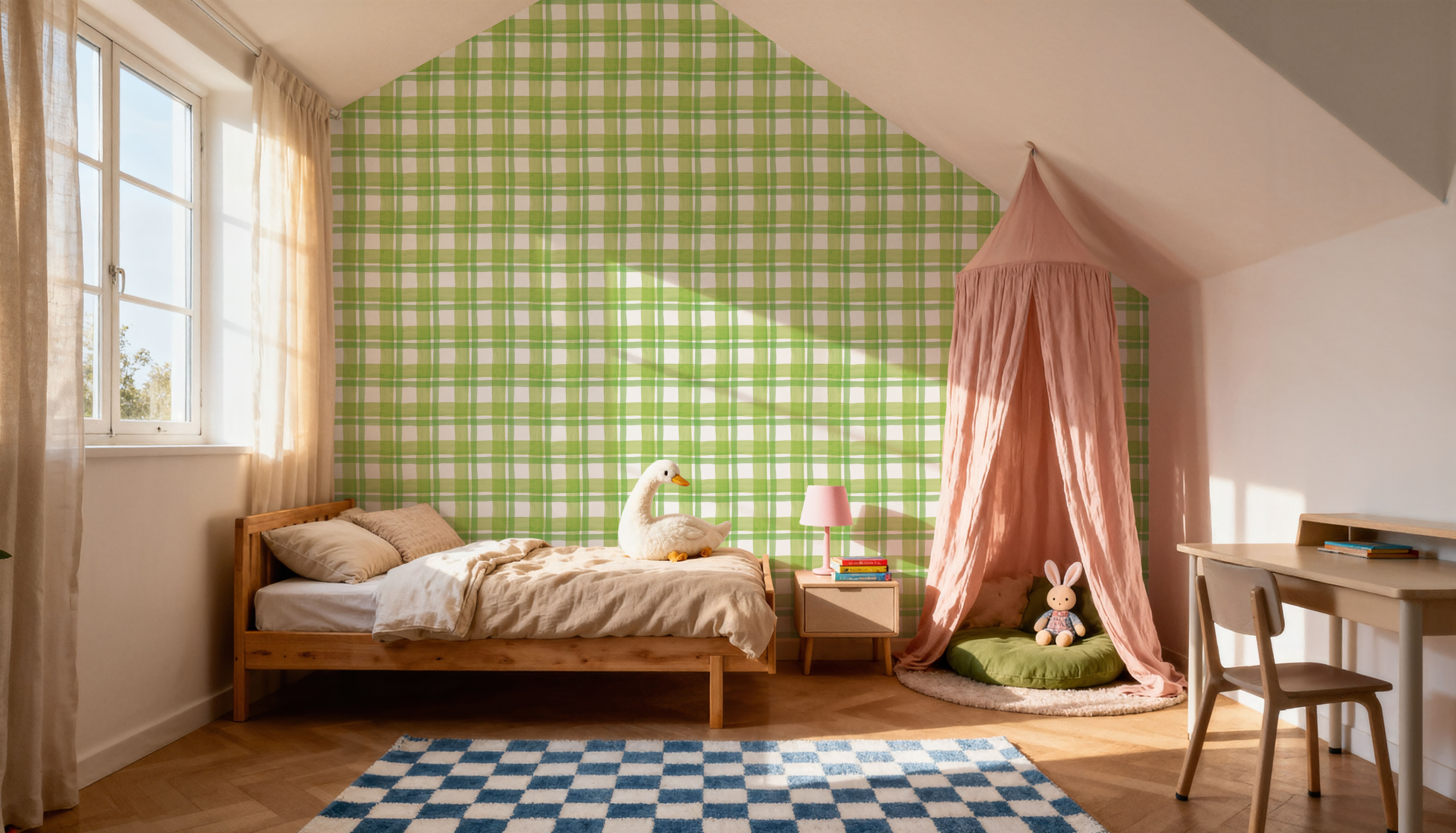 Summer Plaid Green