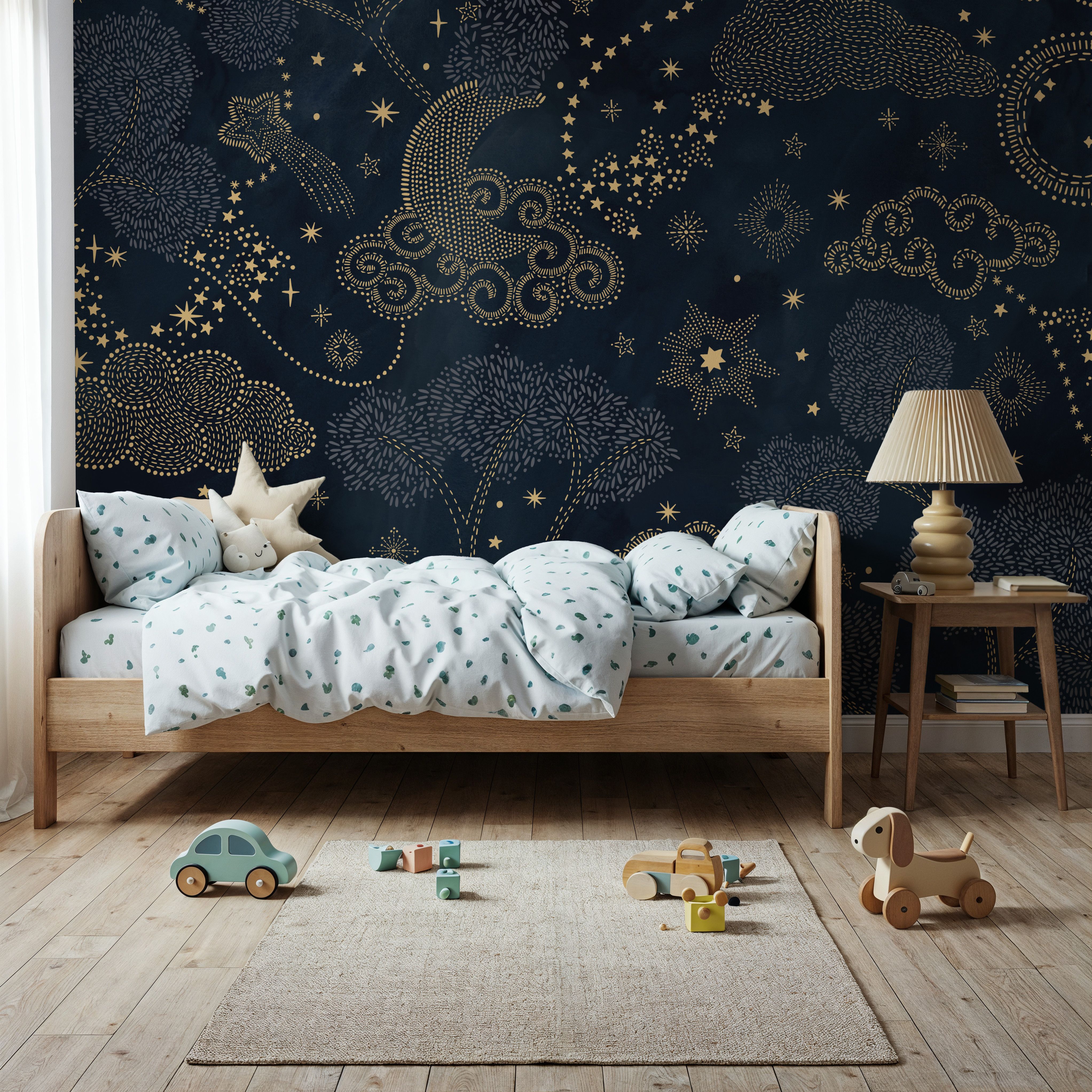 Moonlit Sky, Midnight