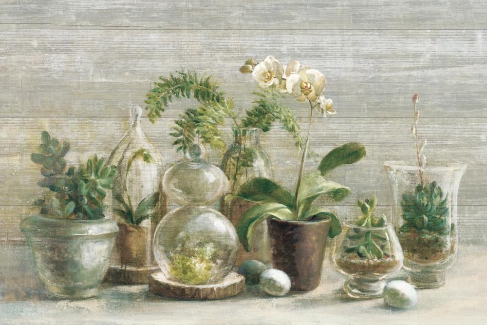 Greenhouse Orchids on Wood v2