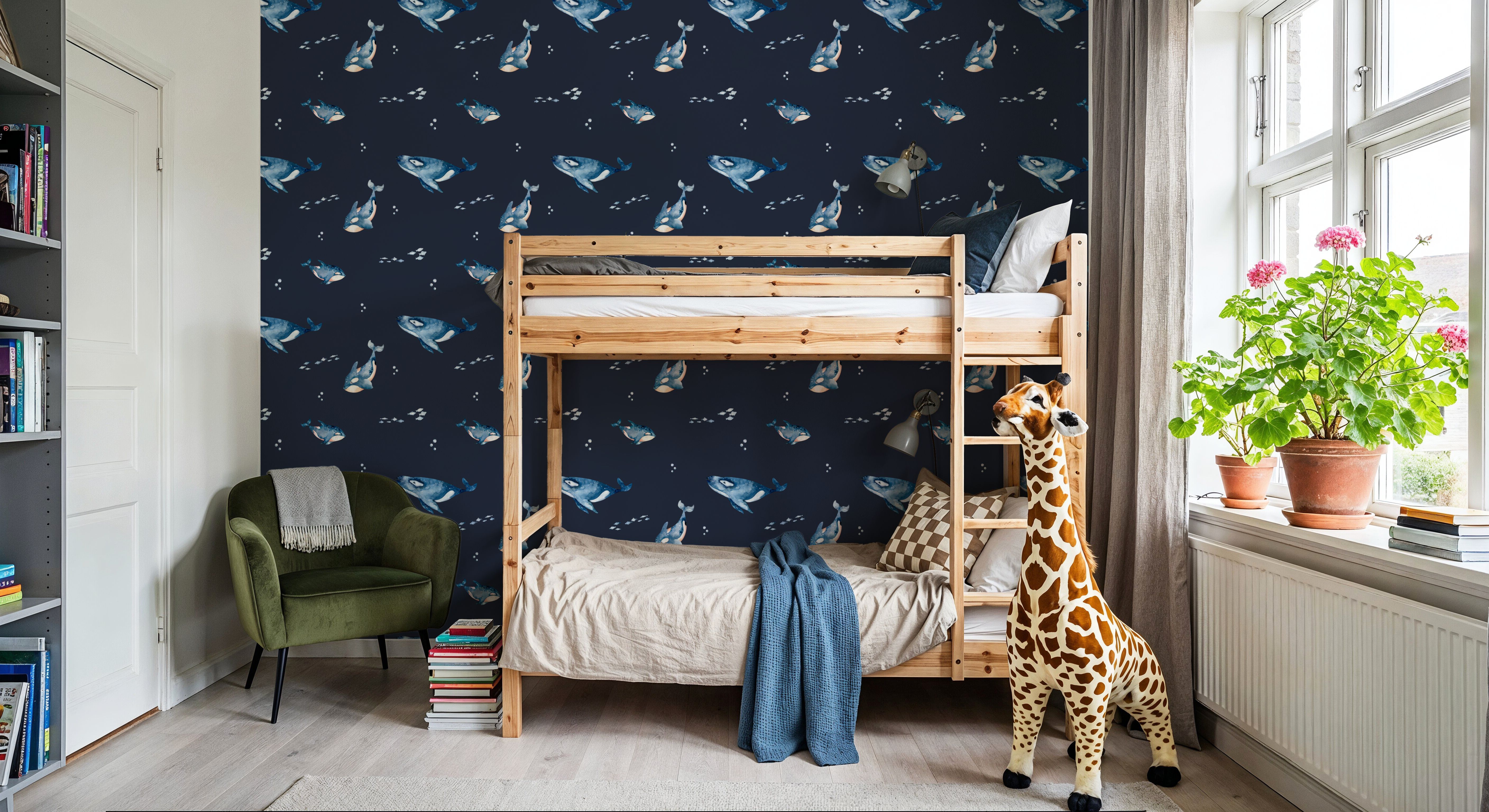 Mama And Baby Whales