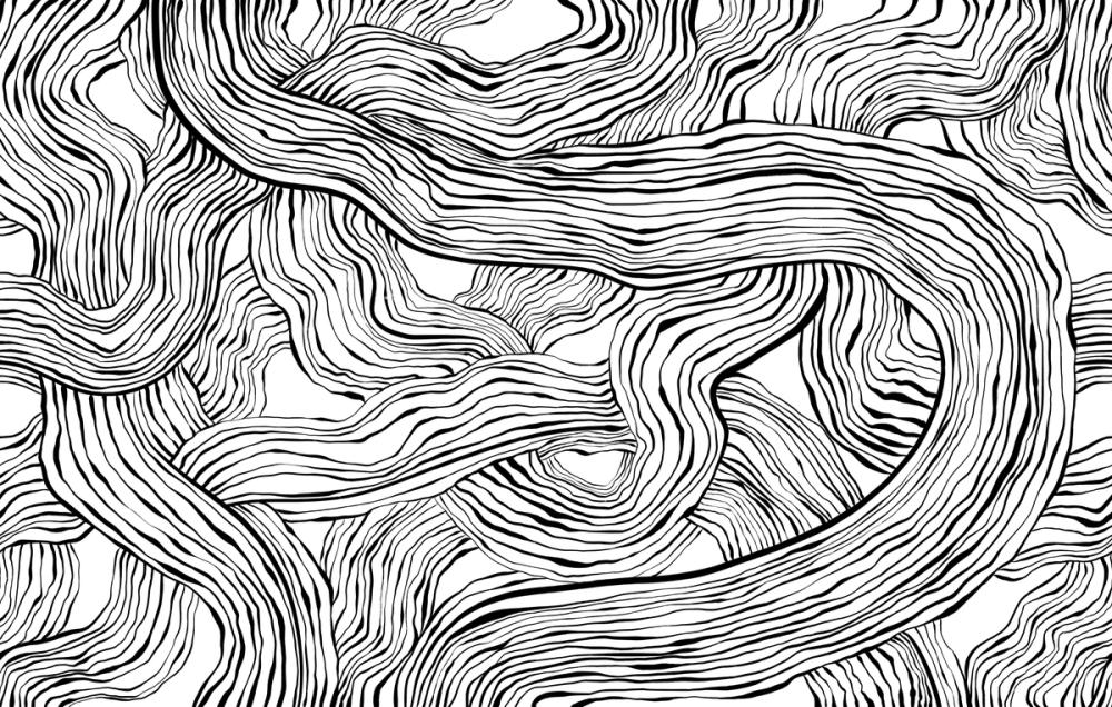 Weaves & Waves, White